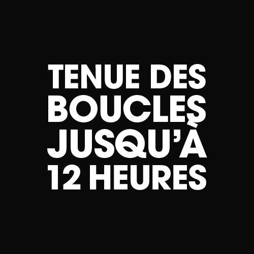 Boucles tenue longue durée