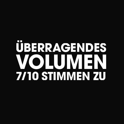 Icon Überragendes Volumen