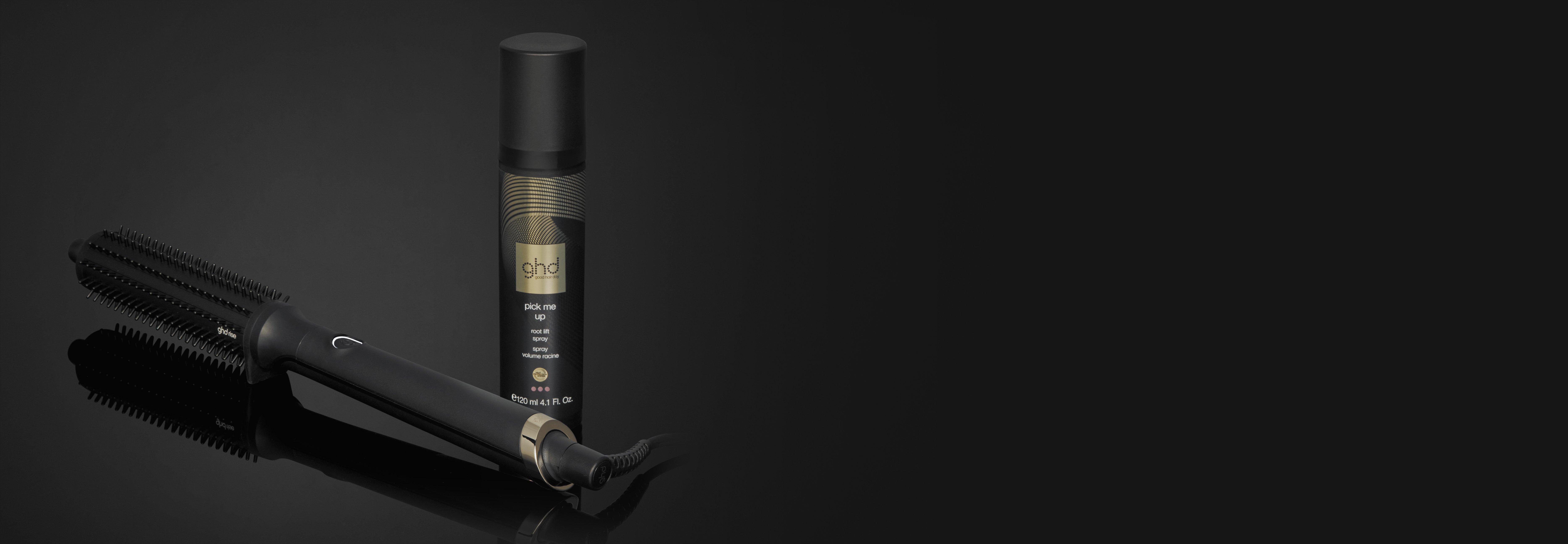 ghd rise hot brush & root lift spray