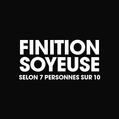 Finition soyeuse et élégante
