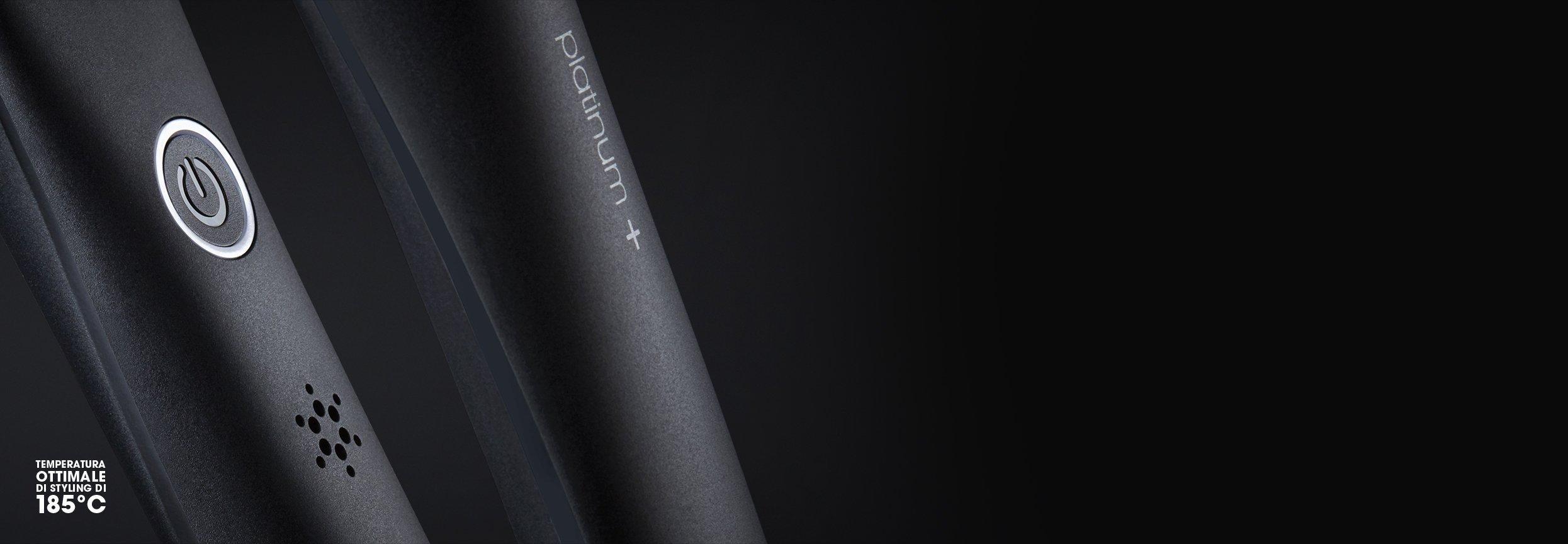 Piastra intelligente ghd nera