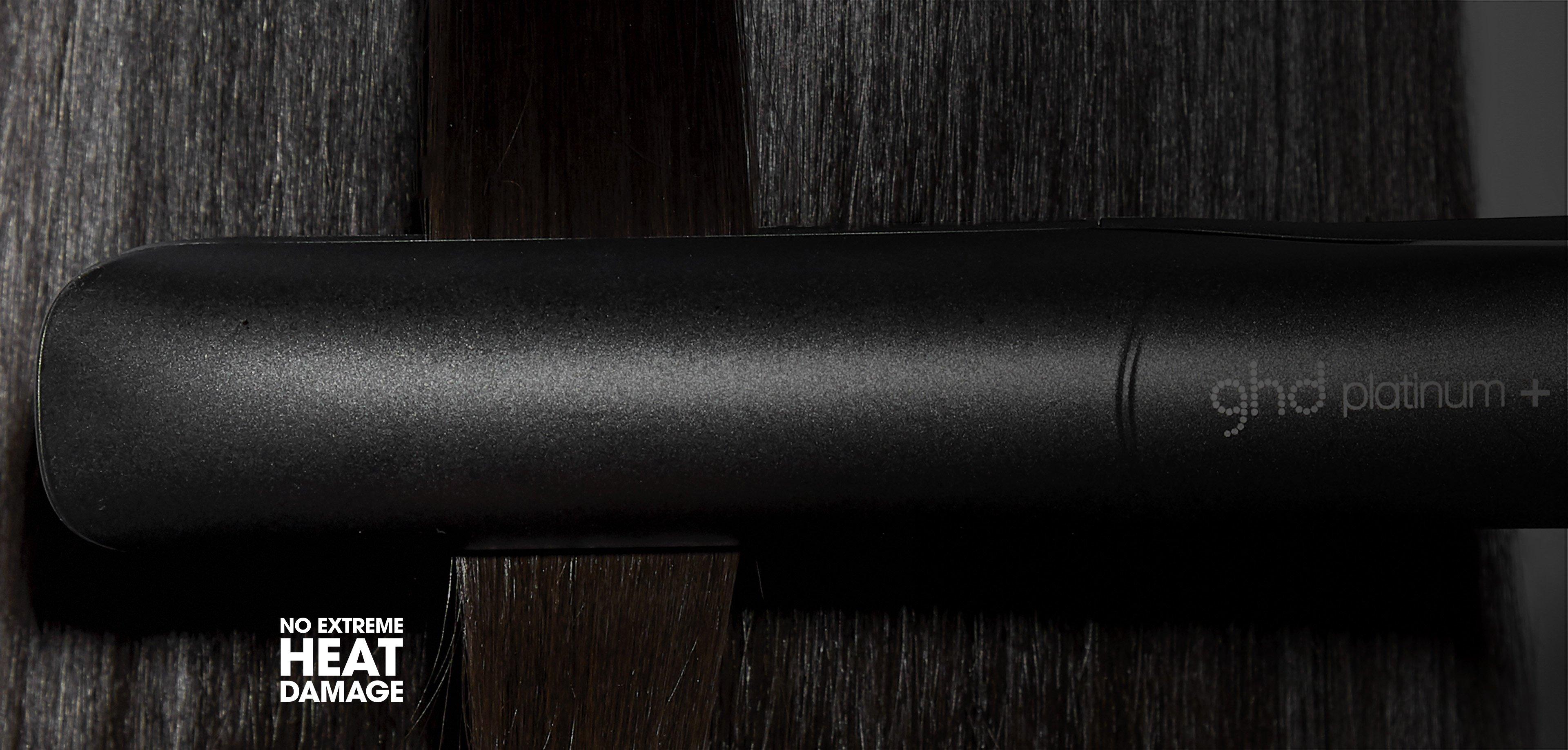 ghd Platinum+ Professional Hair Straightener (26mm plate) Black