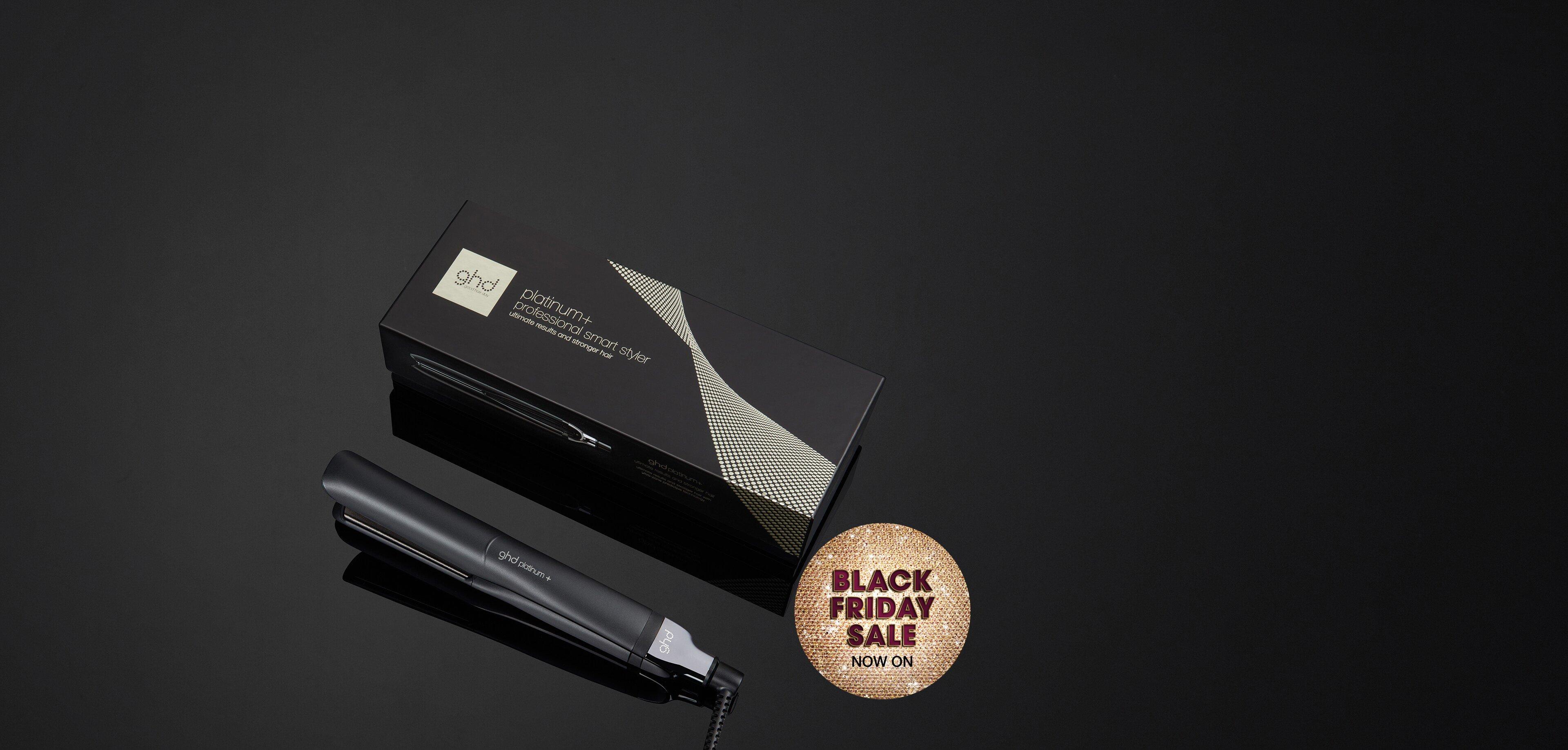 ghd Platinum+® Black Dual Voltage Hair Straightener ghd®