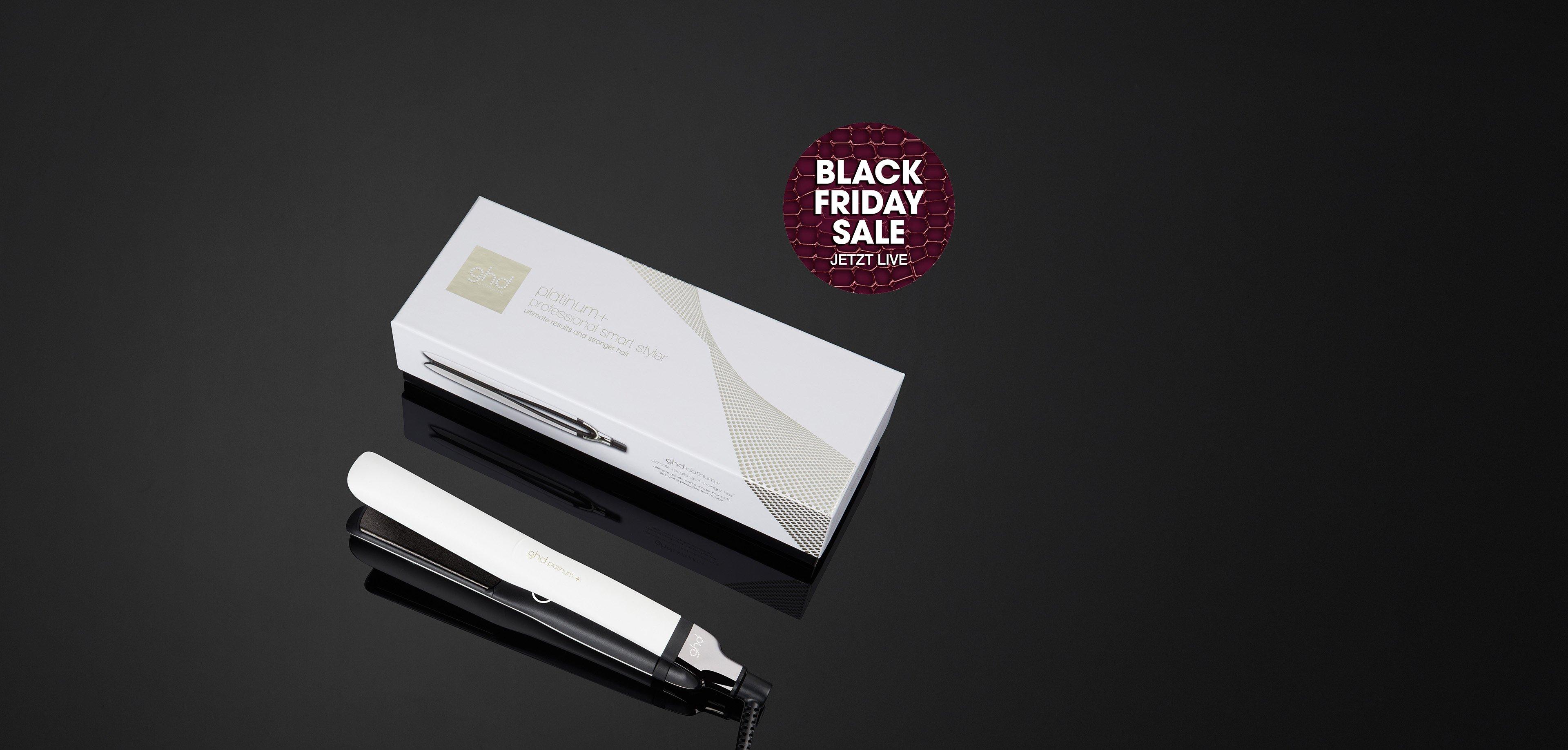 ghd platinum+ professionelles Glätteisen (26mm Platten) in Weiss