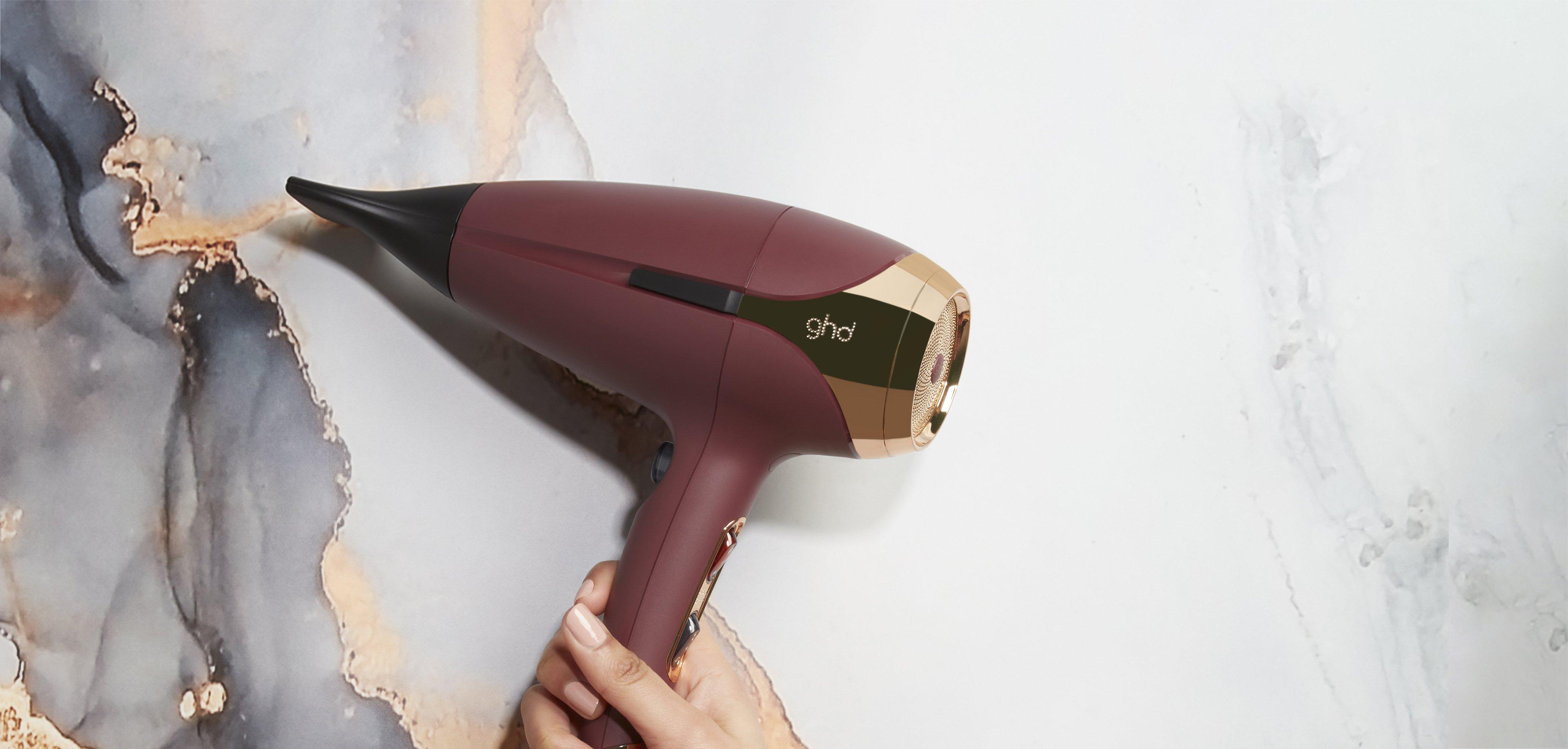 Helios® Plum Purple Hair Dryer | Frizz-Free & 30% More Shine | ghd