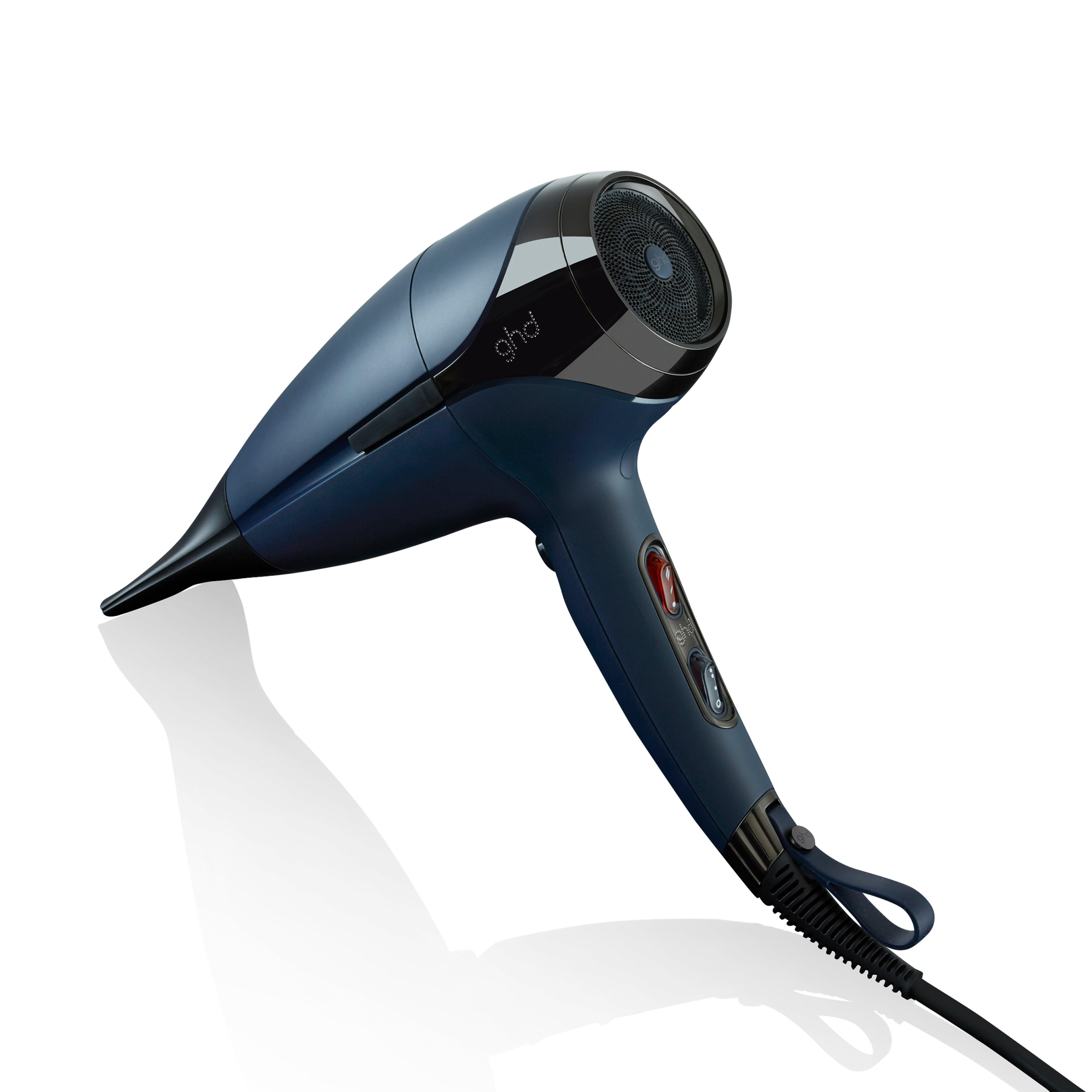 ghd helios hair dryer in navy