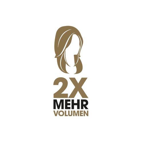 Zweimal mehr Volumen