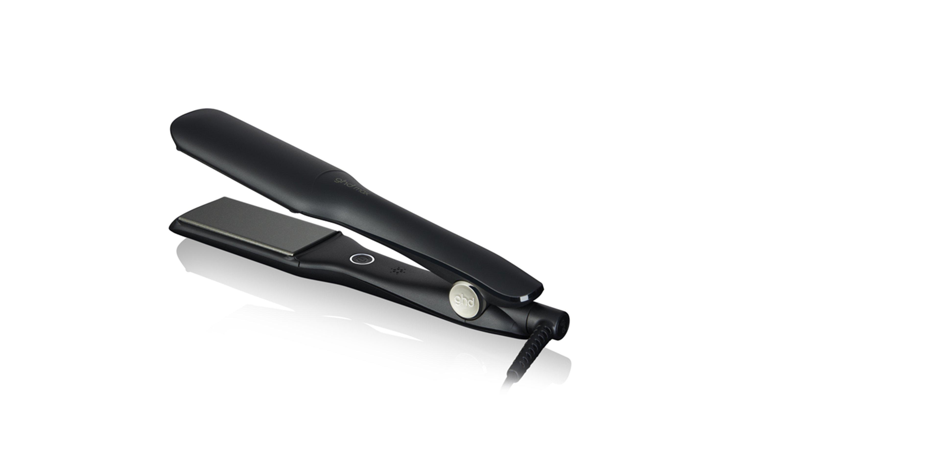 ghd Max Wide Plate Hair Straightener (42mm plate) Black