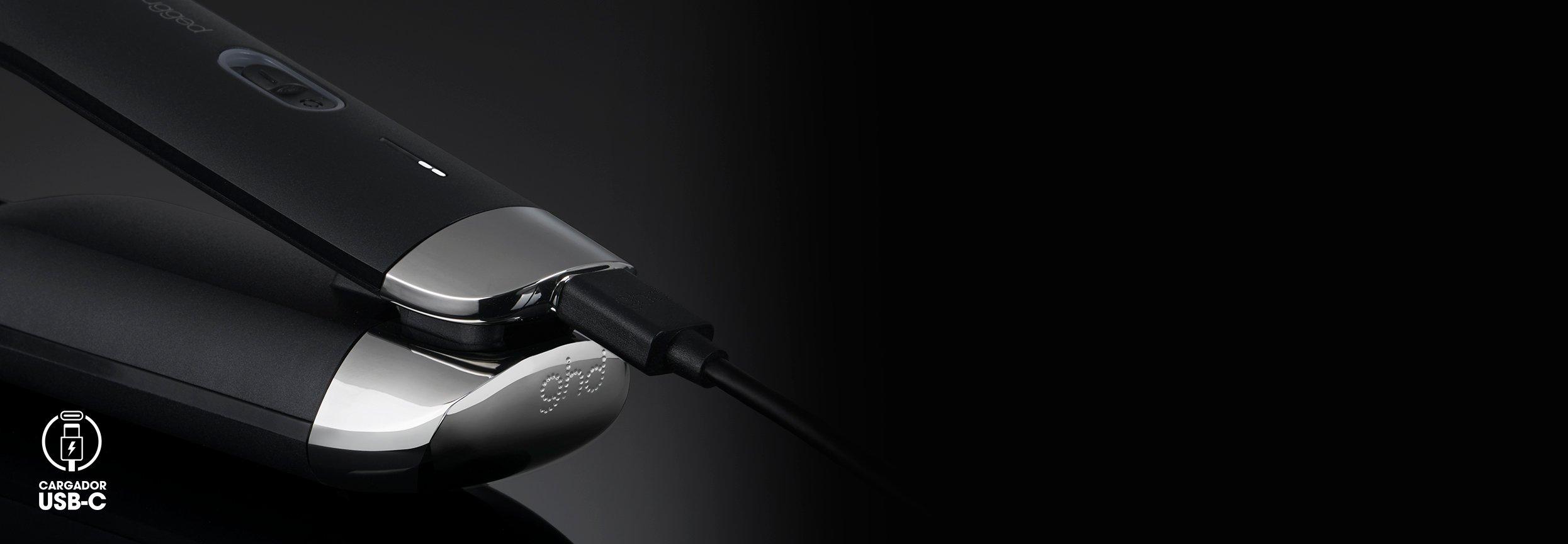 cómo guardar plancha de pelo ghd con batería