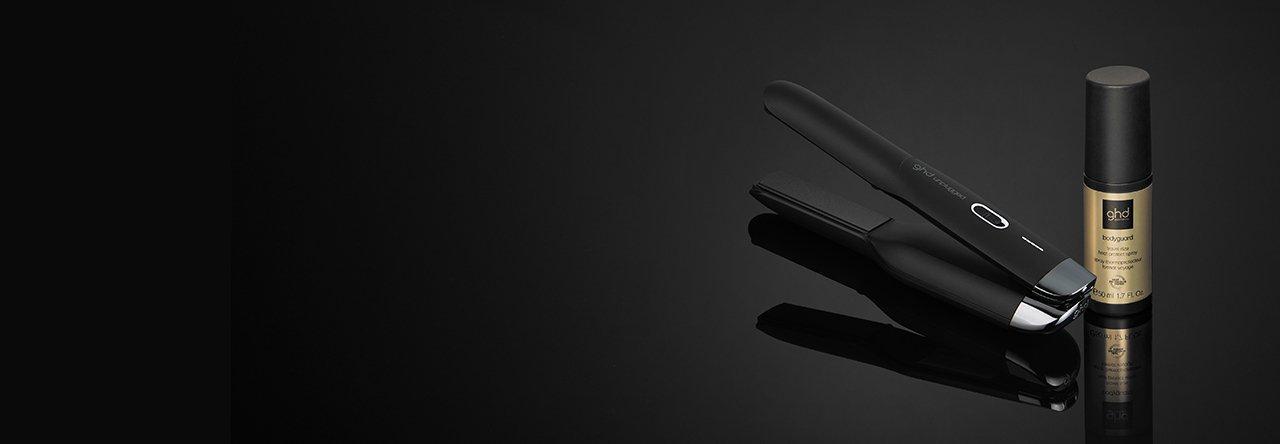 Unplugged black and heat protect spray power couple