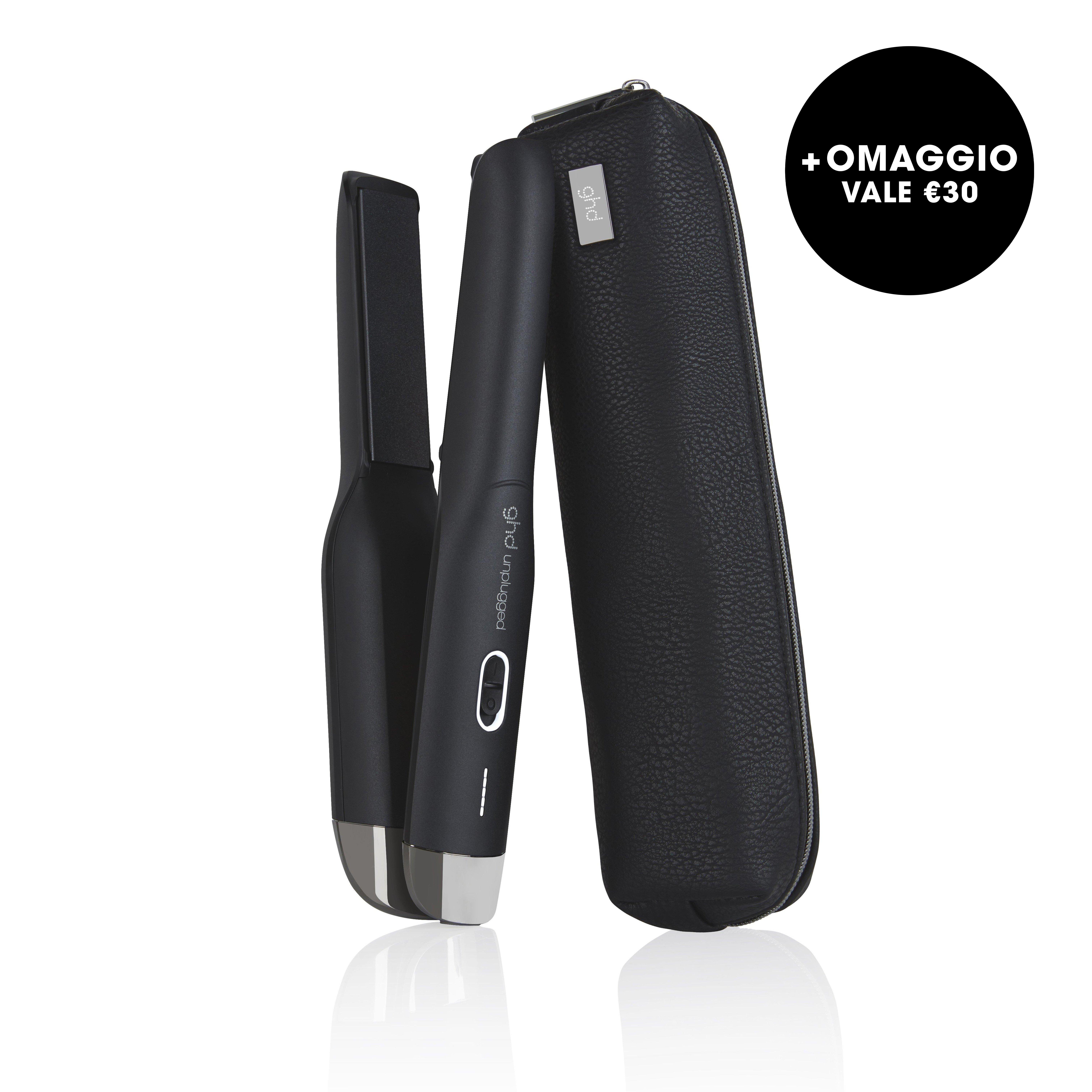 Piastra ghd unplugged nera