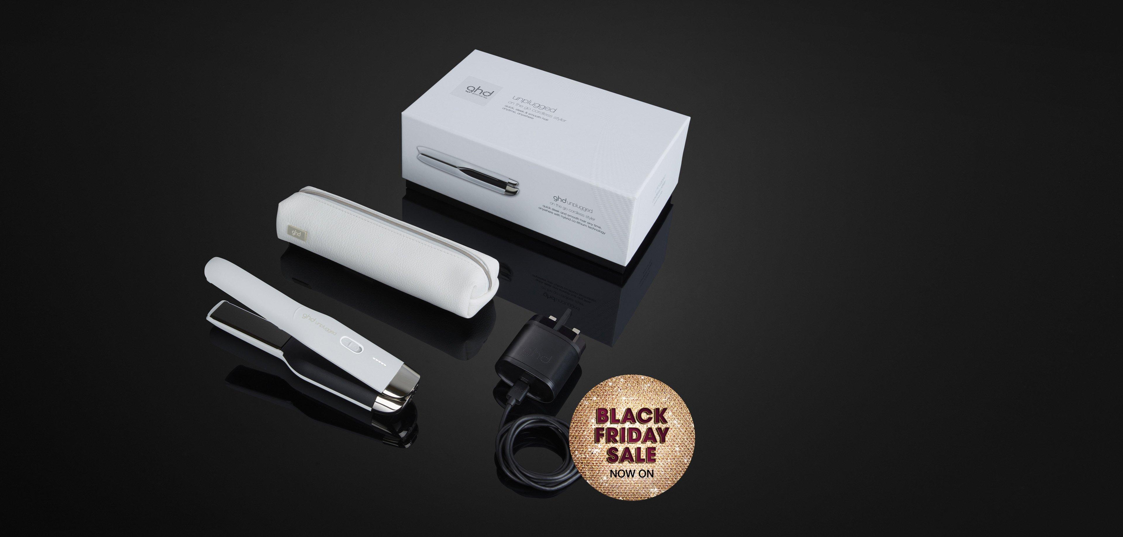 ghd Unplugged® White Cordless Hair Straightener ghd®