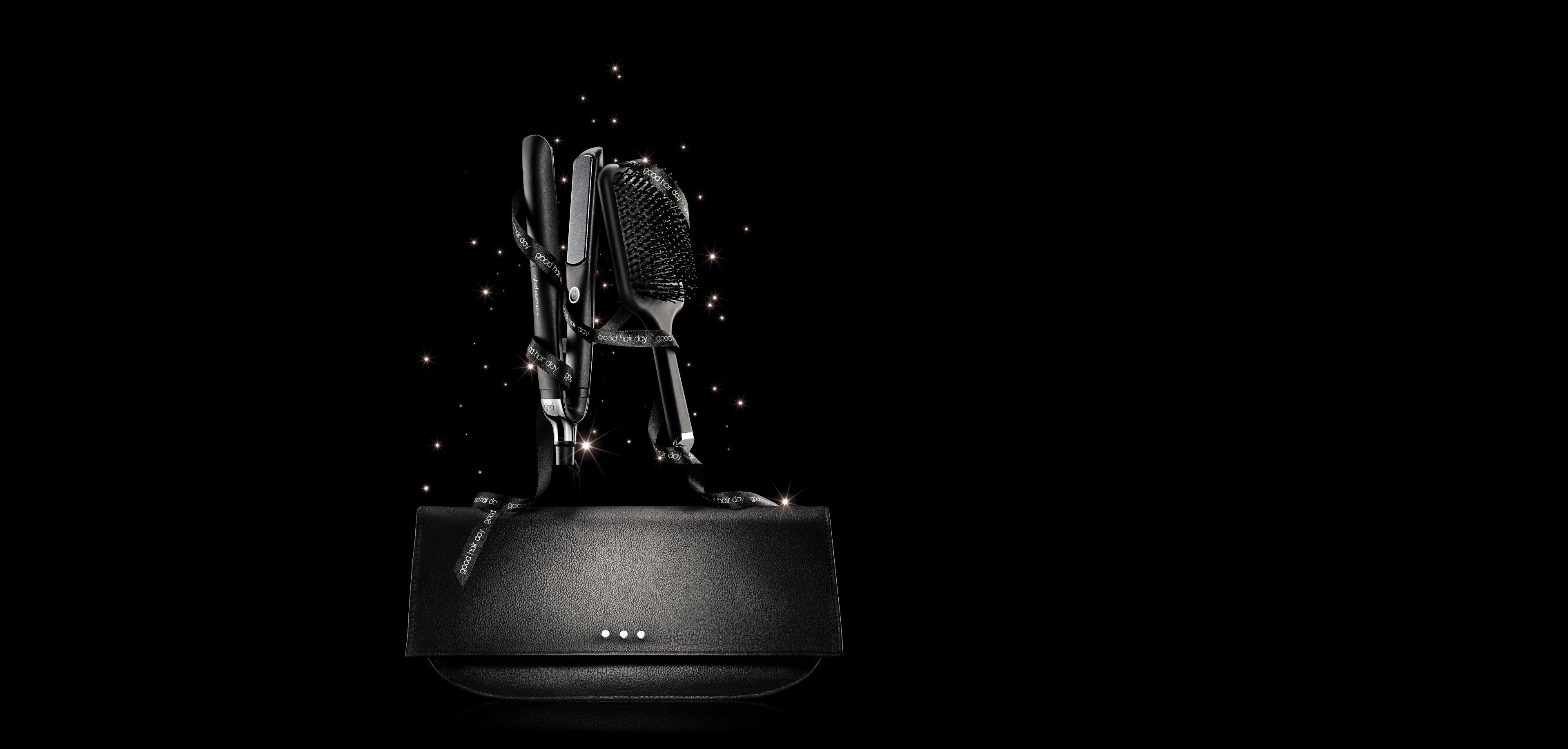 GHD PLATINUM+ STYLER GIFT SET ΔΩΡΟΥ - ΠΡΕΣΑ ΜΑΛΛΙΩΝ (ΜΑΥΡΗ)