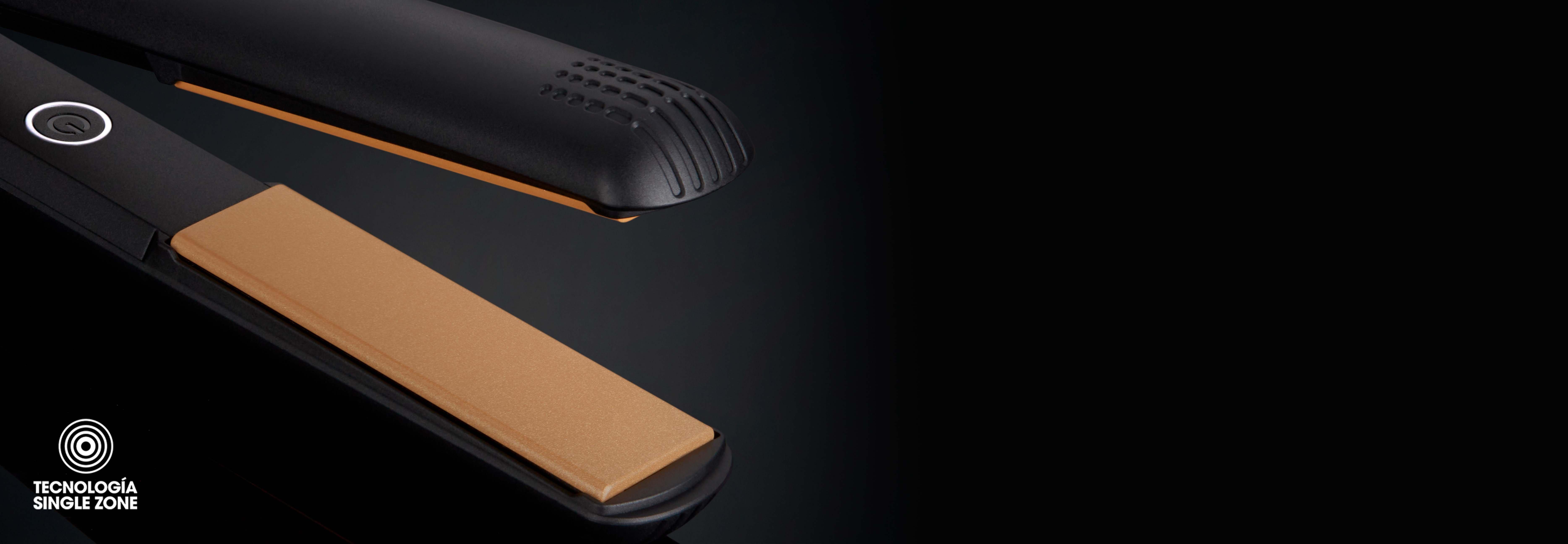 Detalle de la plancha cerámica ghd original