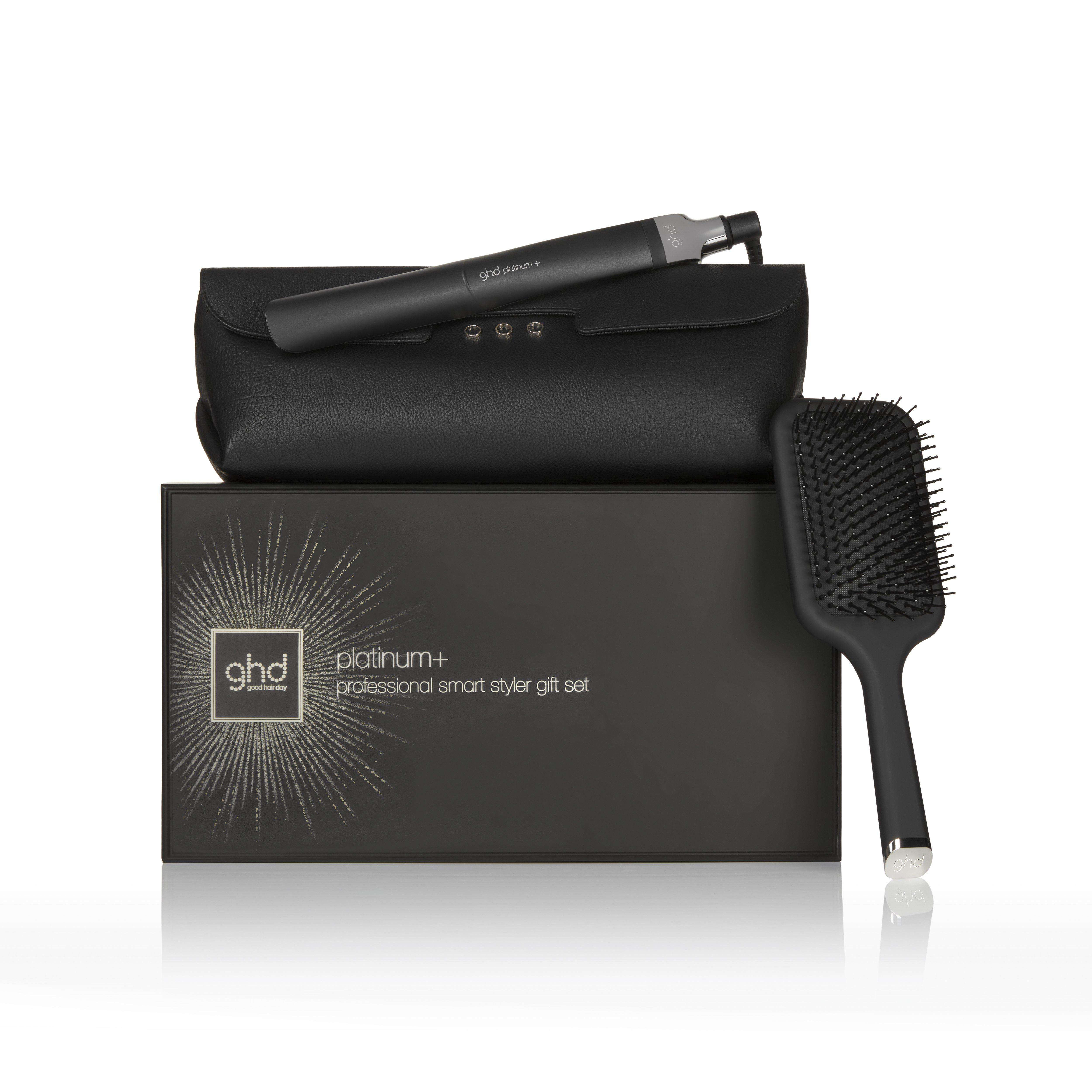 ghd platinum+ hair straightener festive gift set | ghd® Official