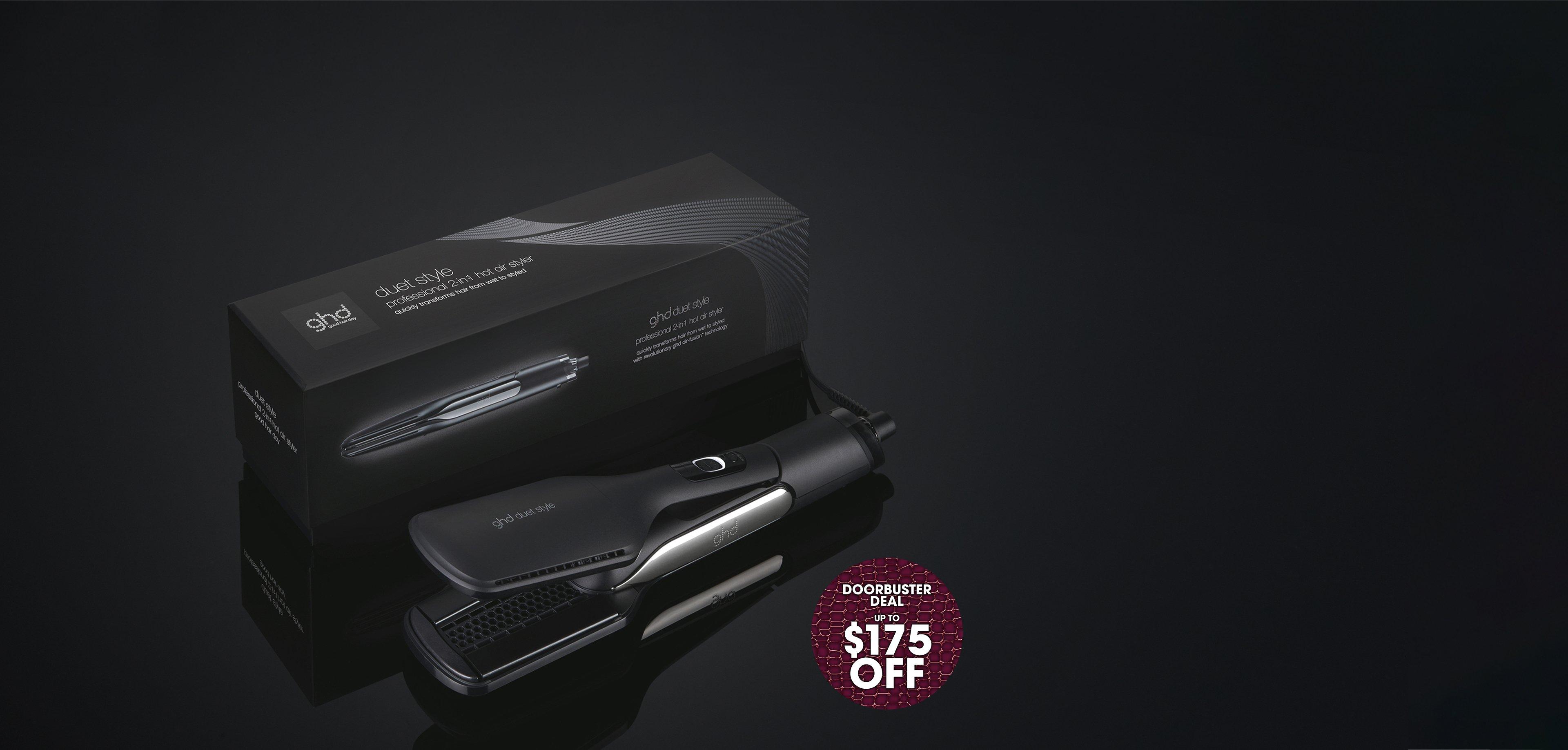GHD DUET STYLE 2-IN-1 HOT AIR STYLER IN BLACK 
