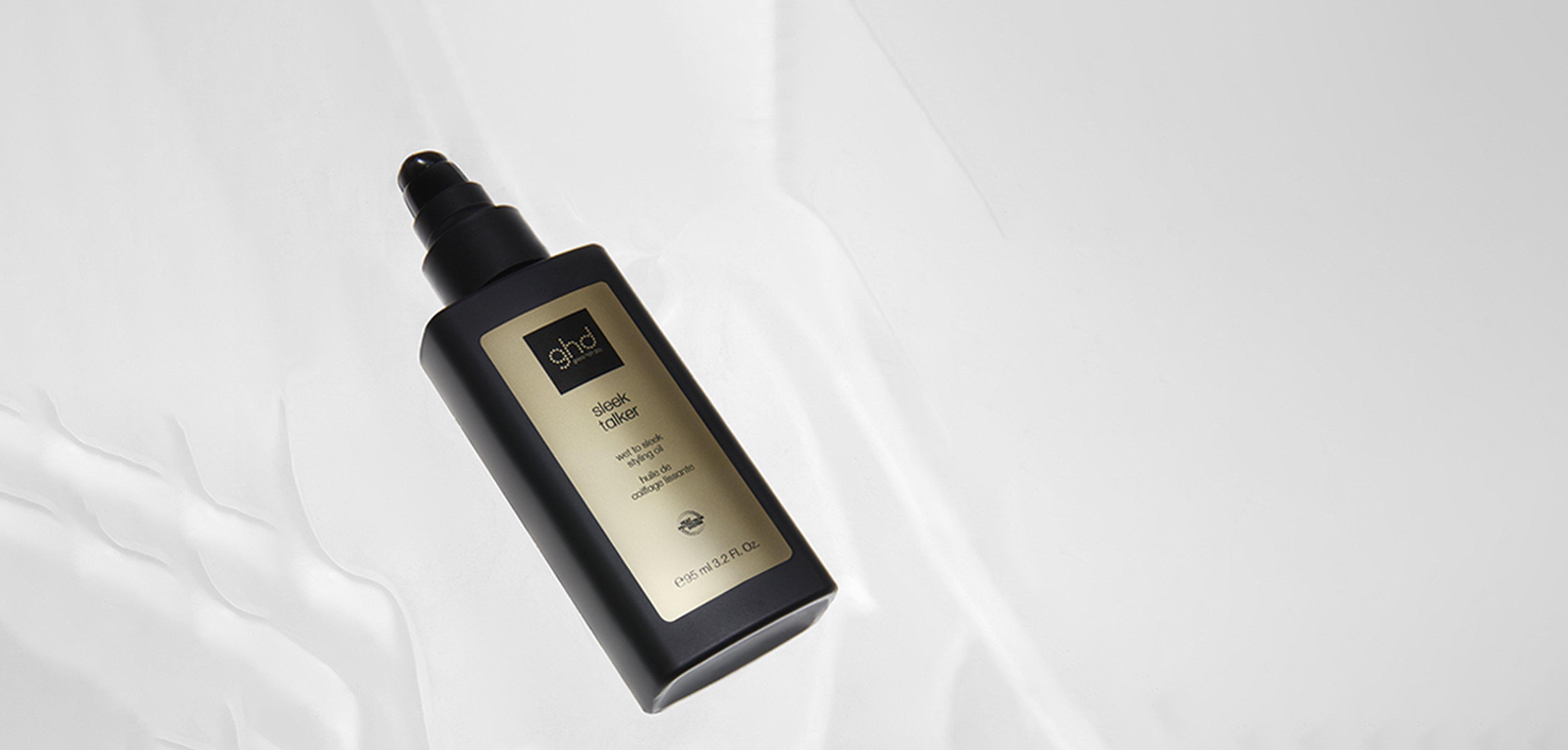 ghd sleek talker - óleo de styling de molhado a polido