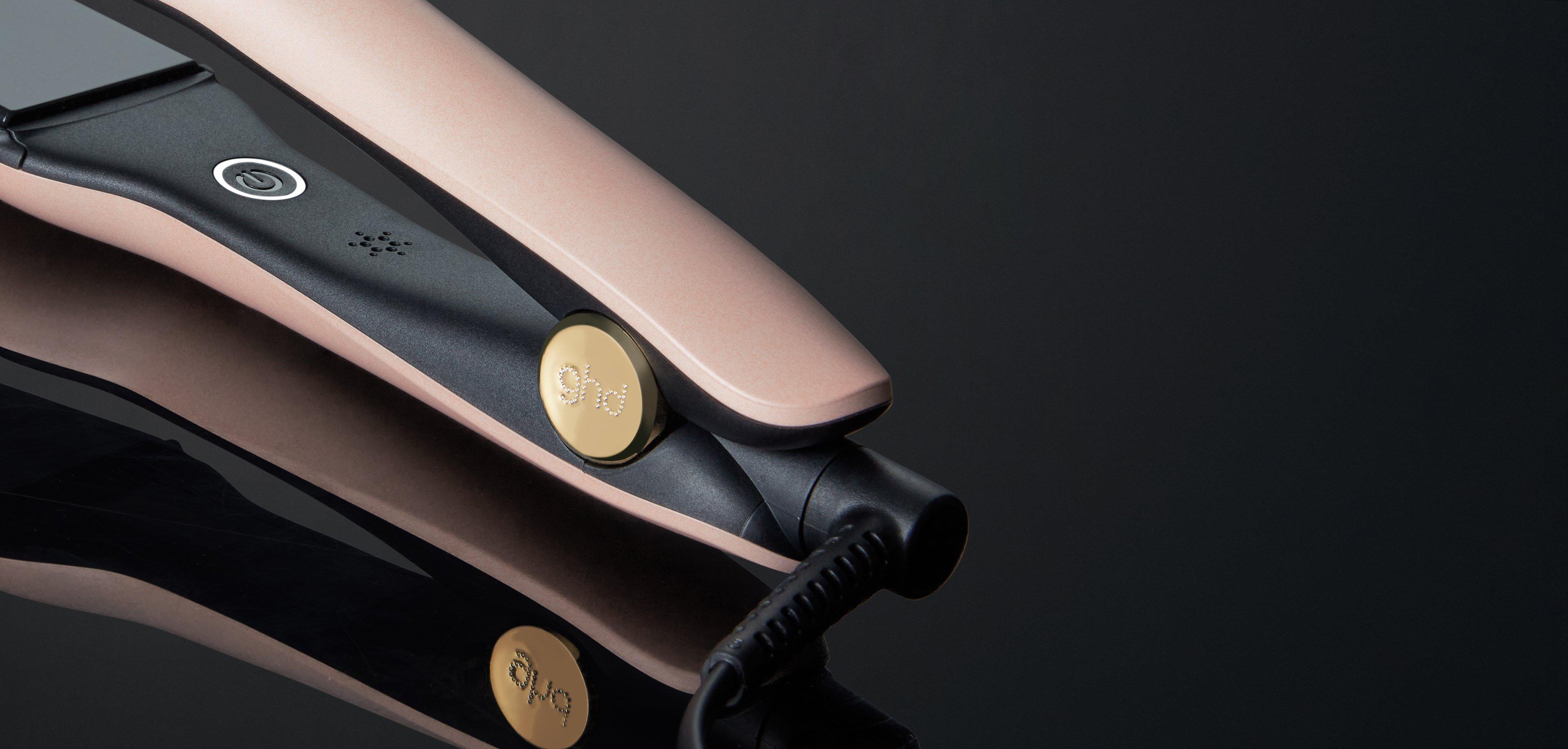 GHD MAX HAIR STRAIGHTENER IN SUN-KISSED ROSE GOLD