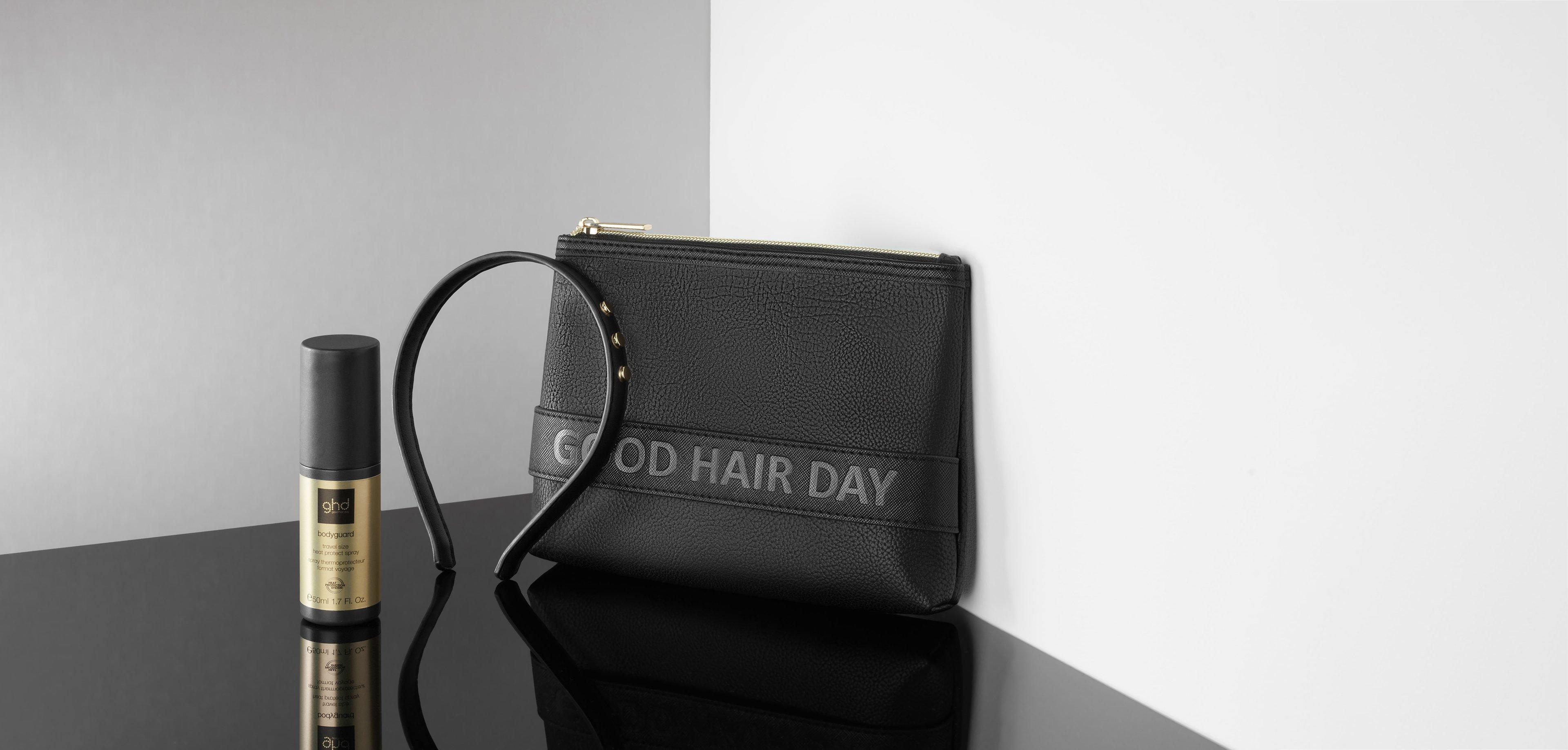 Set ghd con neceser, protector y diadema