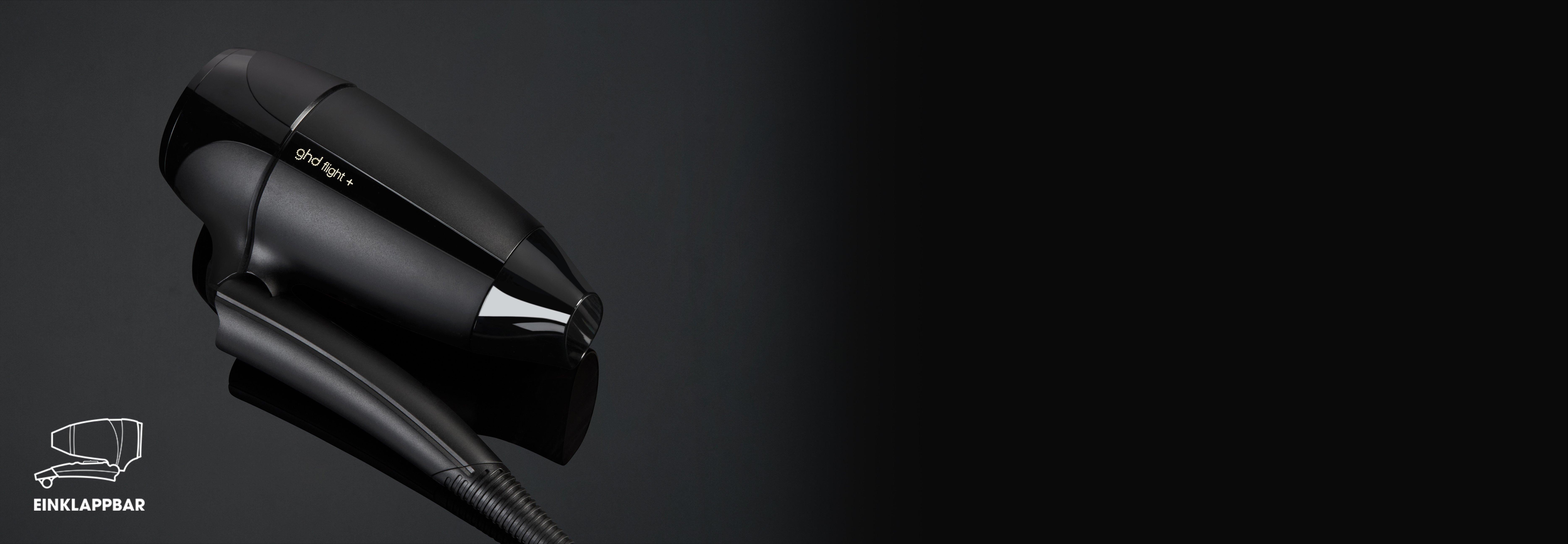 ghd flight+ mit eingeklapptem Griff