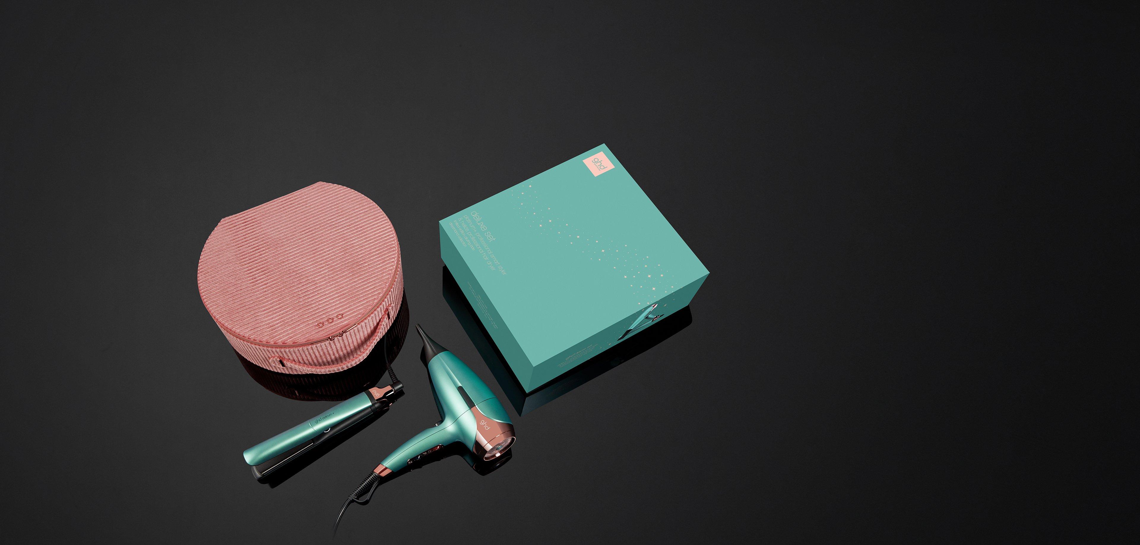  ghd deluxe gavesæt i forførende jade 