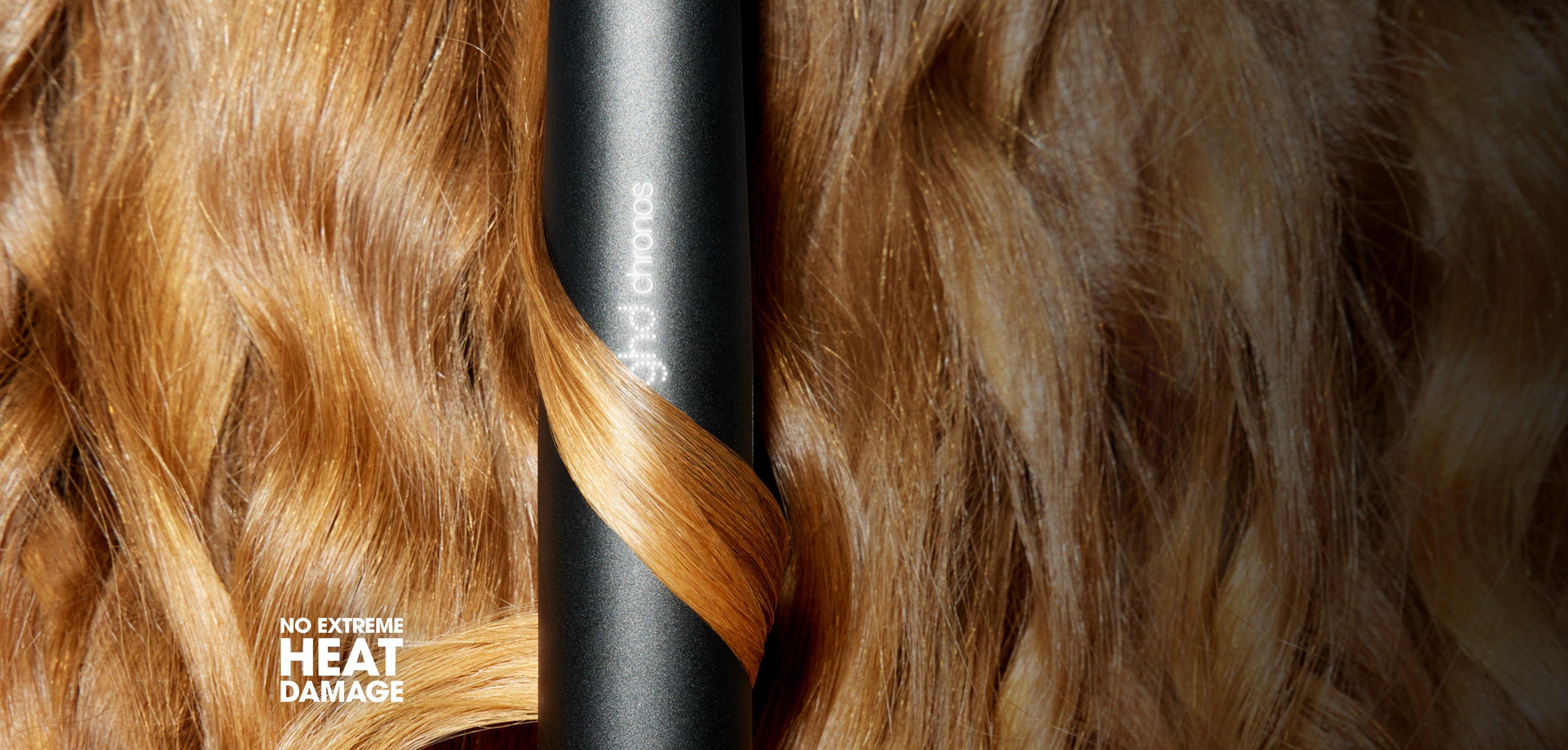 ghd Chronos Classic Plate Hair Straightener (26mm plate) Black