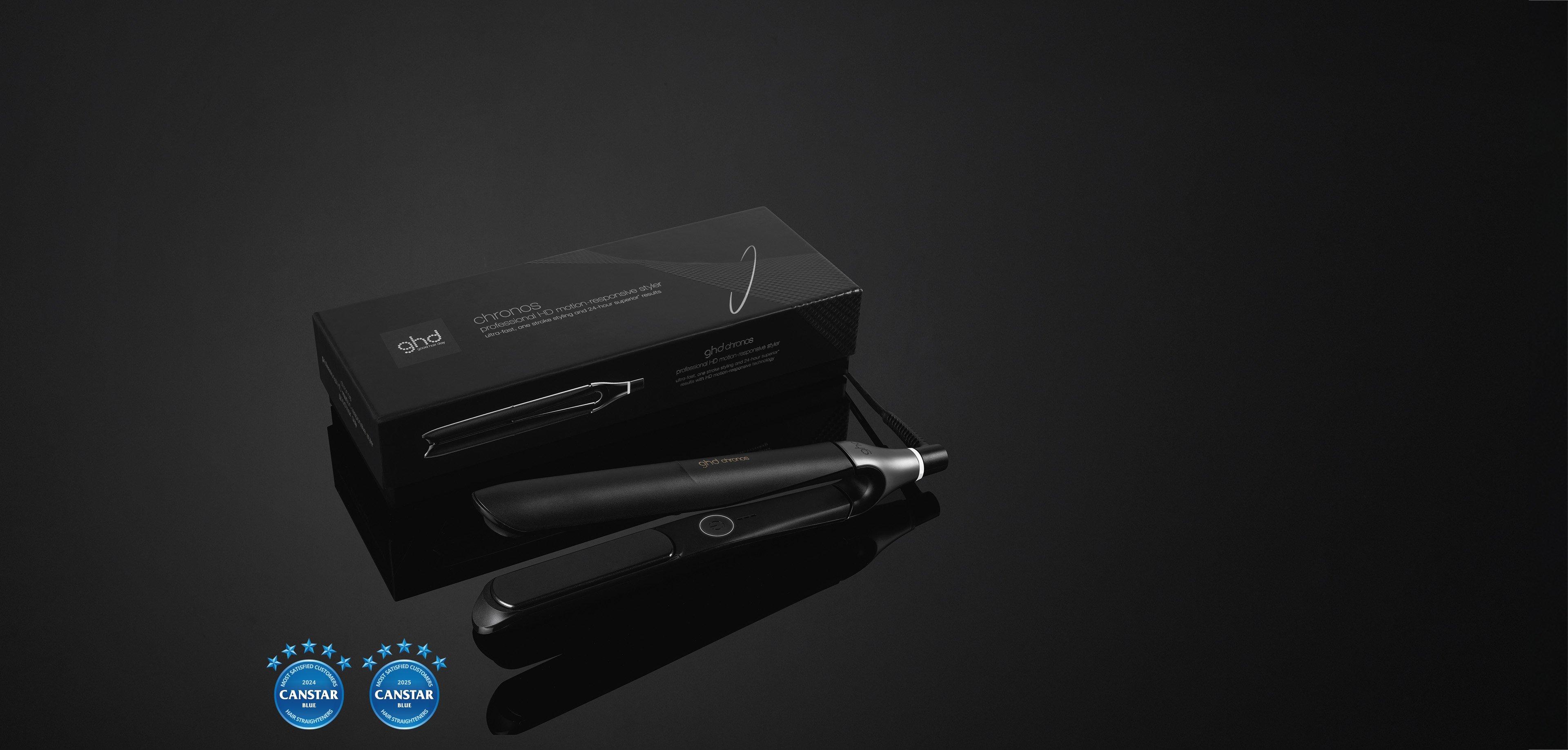 GHD CHRONOS PROFESSIONAL HAIR STRAIGHTENER (26MM PLATE) BLACK