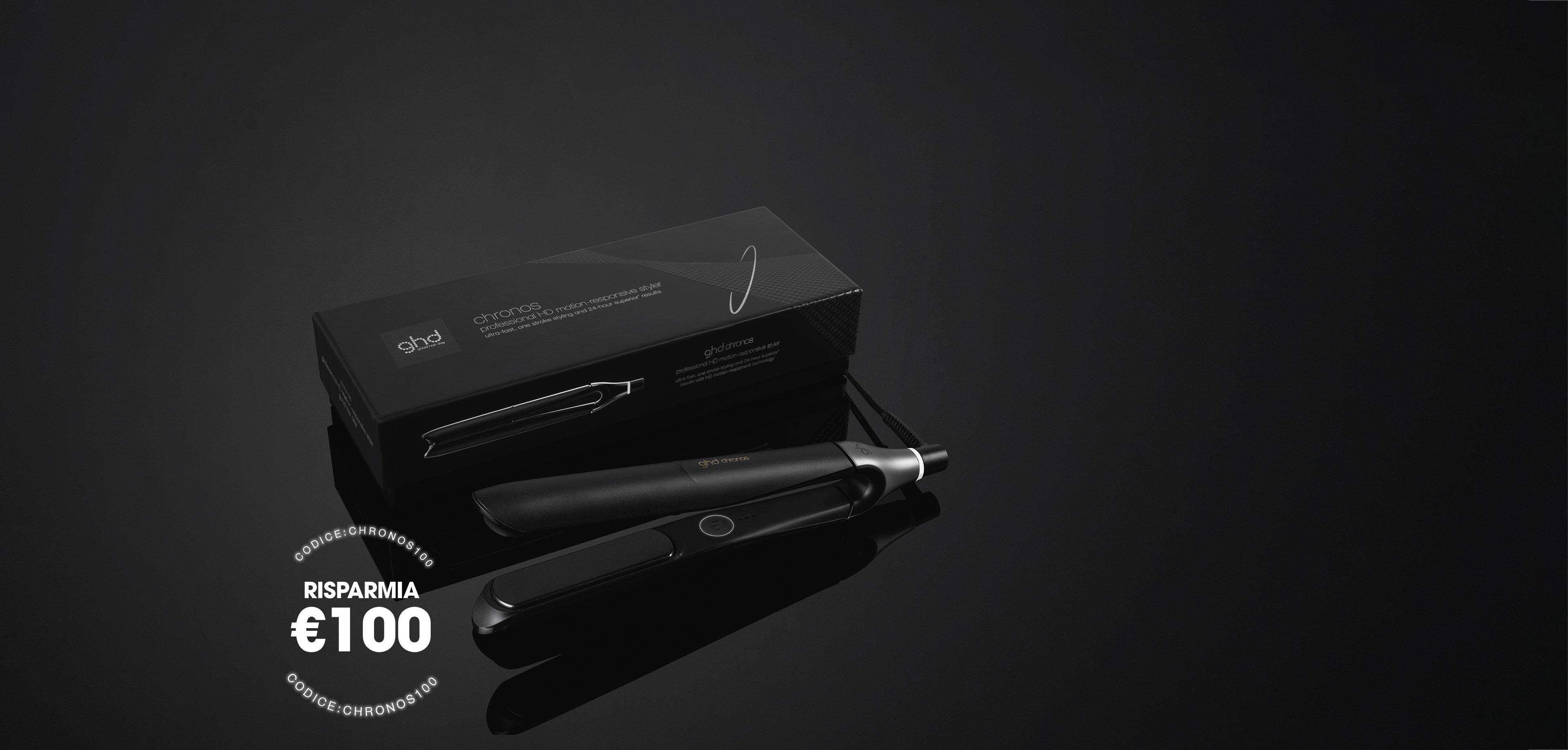 GHD CHRONOS SET COMPLETO - PIASTRA PER CAPELLI GHD CHRONOS & GHD BODYGUARD & GHD PADDLE BRUSH