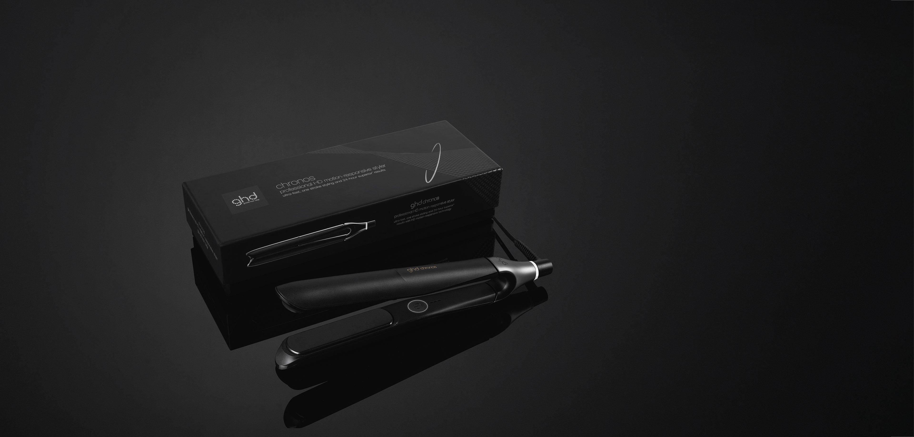 GHD CHRONOS STYLER - PIASTRA PER CAPELLI NERA (LAMELLE 26MM)
