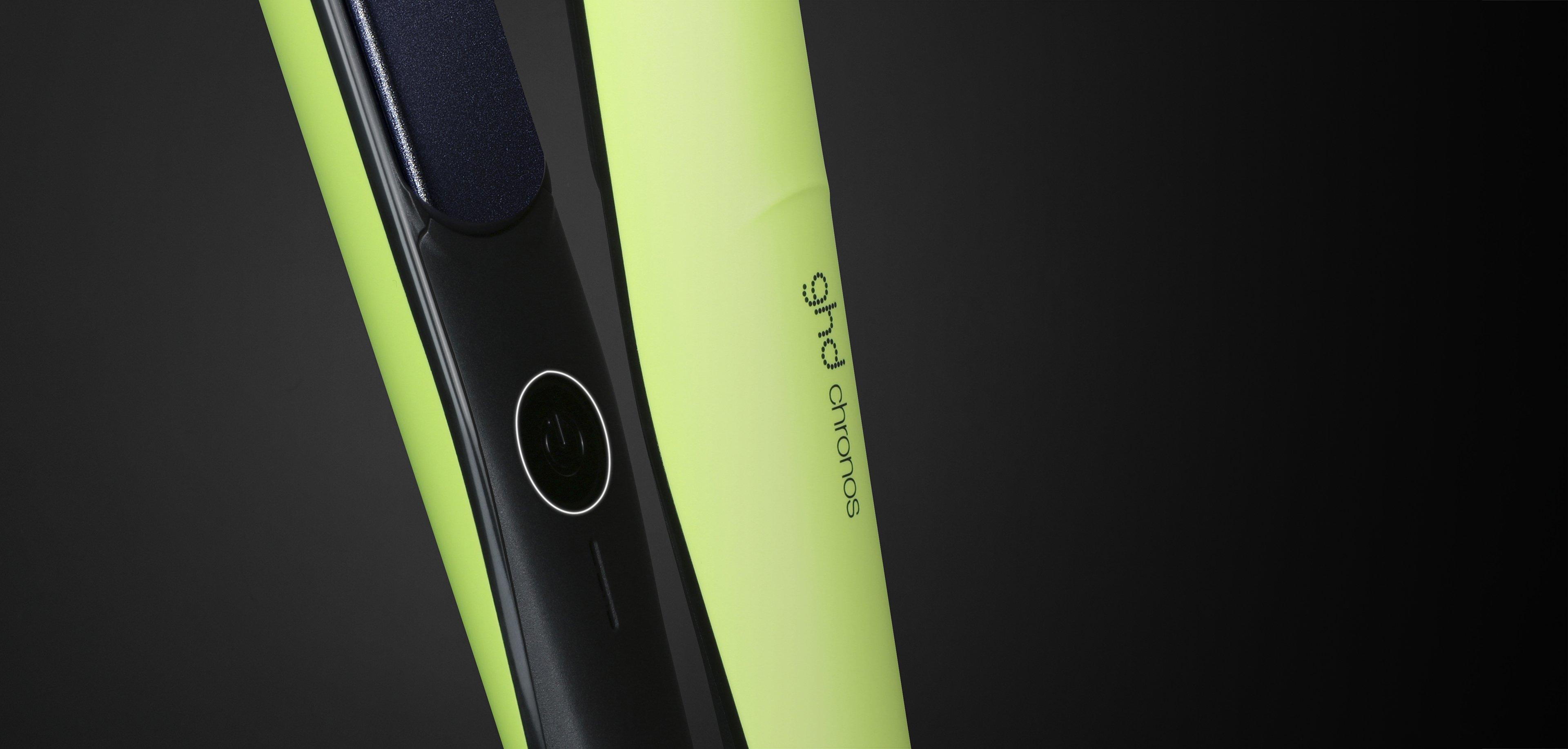 全新ghd Chronos造型夾–螢光青檸色