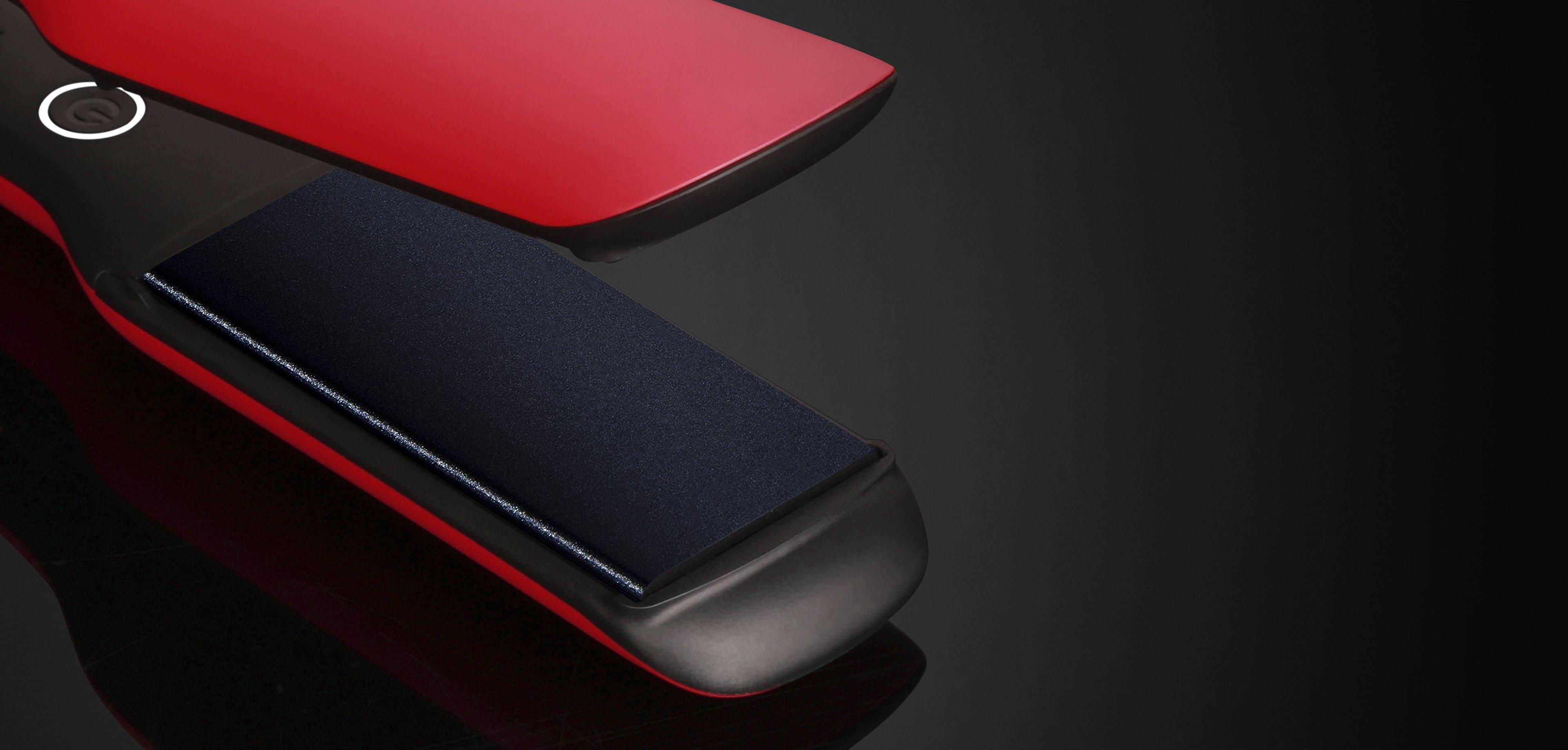 NEW GHD MAX HAIR STRAIGHTENER IN RADIANT RED