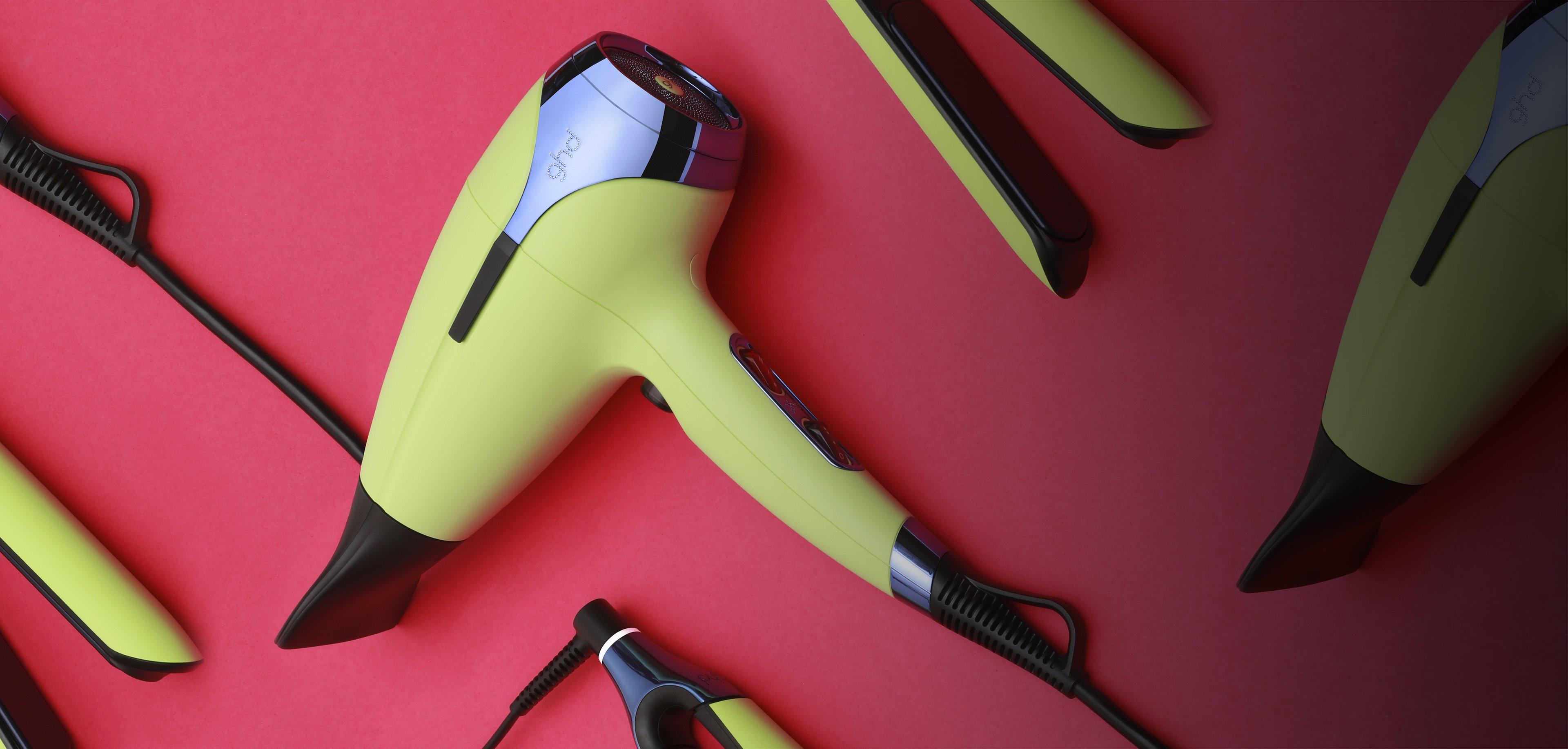 GHD HELIOS™ HAIR DRYER IN CYBER LIME