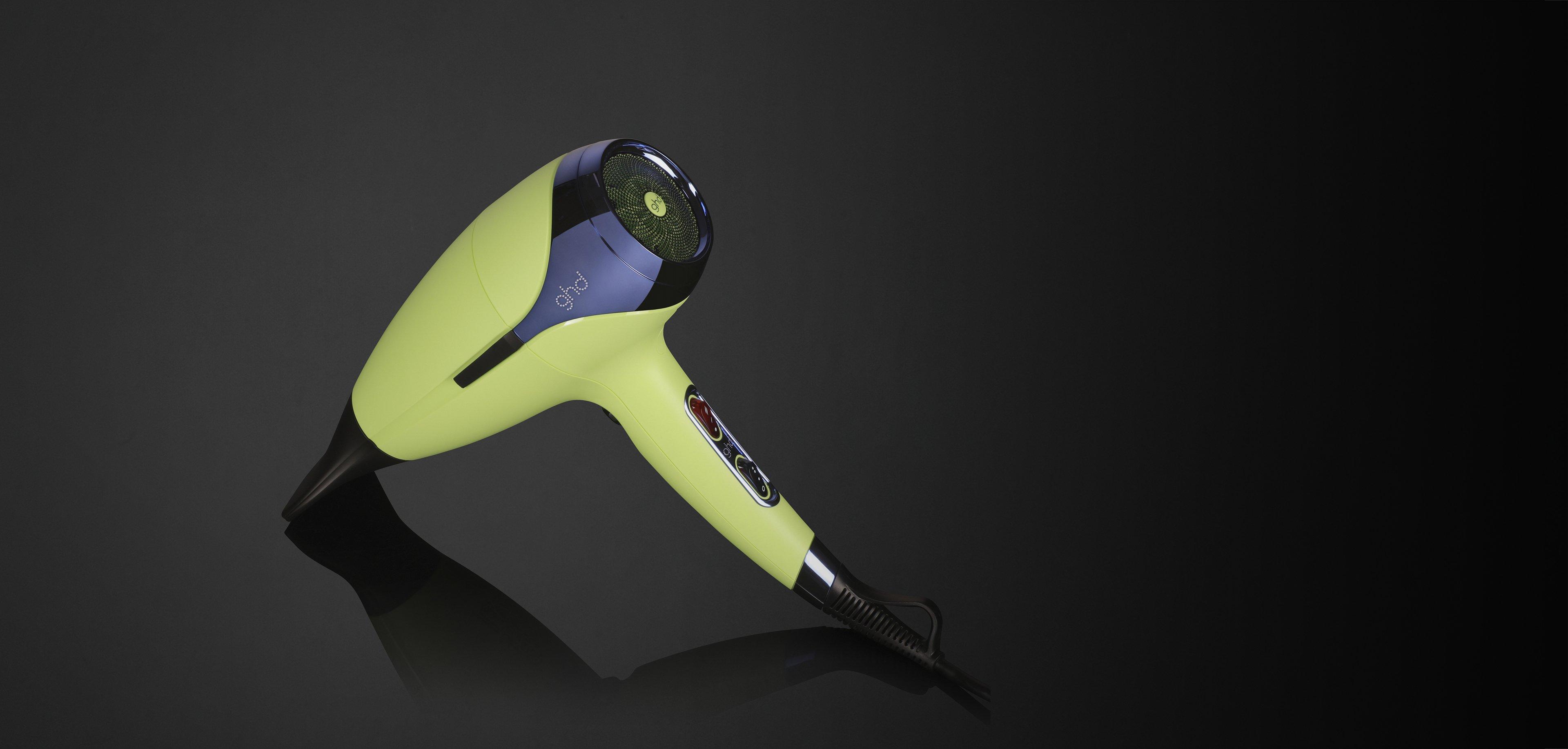 GHD HELIOS™ HAIR DRYER IN CYBER LIME