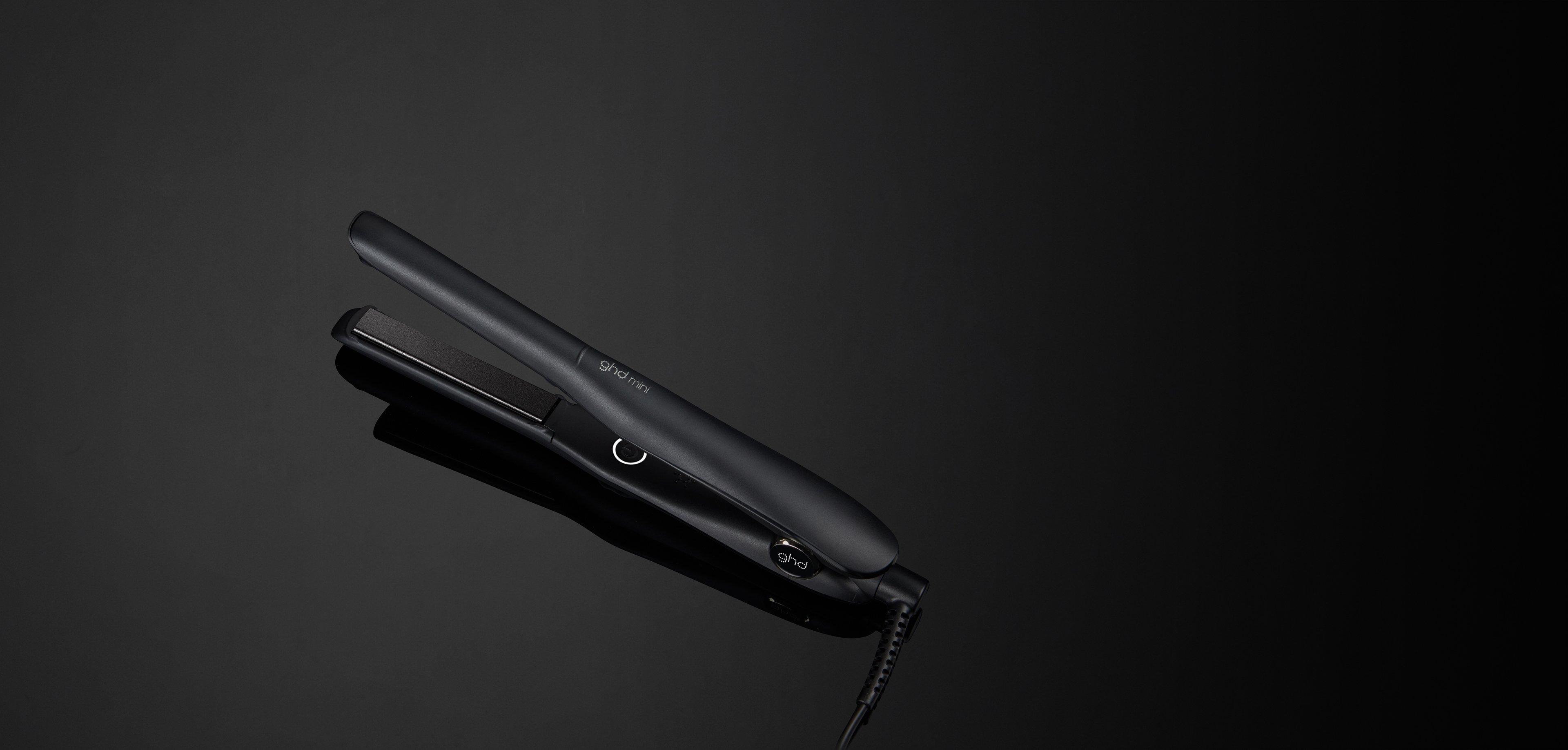 NEW GHD MINI HAIR STRAIGHTENER IN BLACK