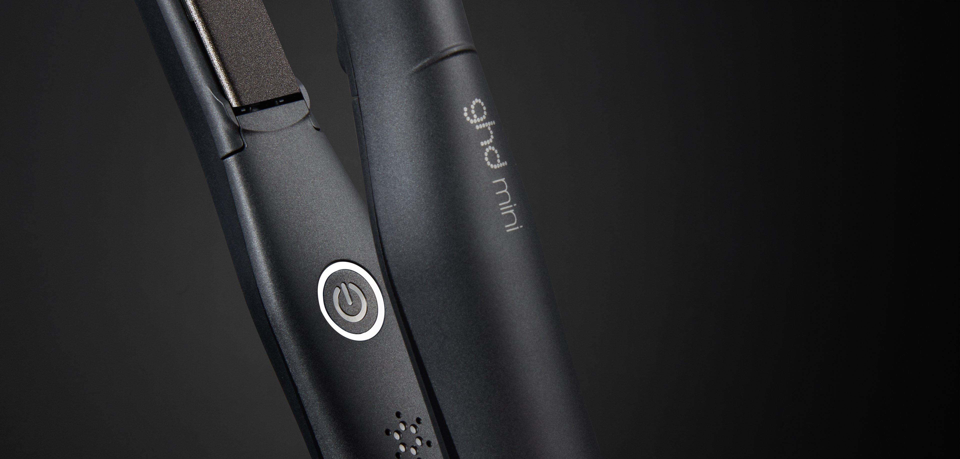 NEW GHD MINI HAIR STRAIGHTENER IN BLACK