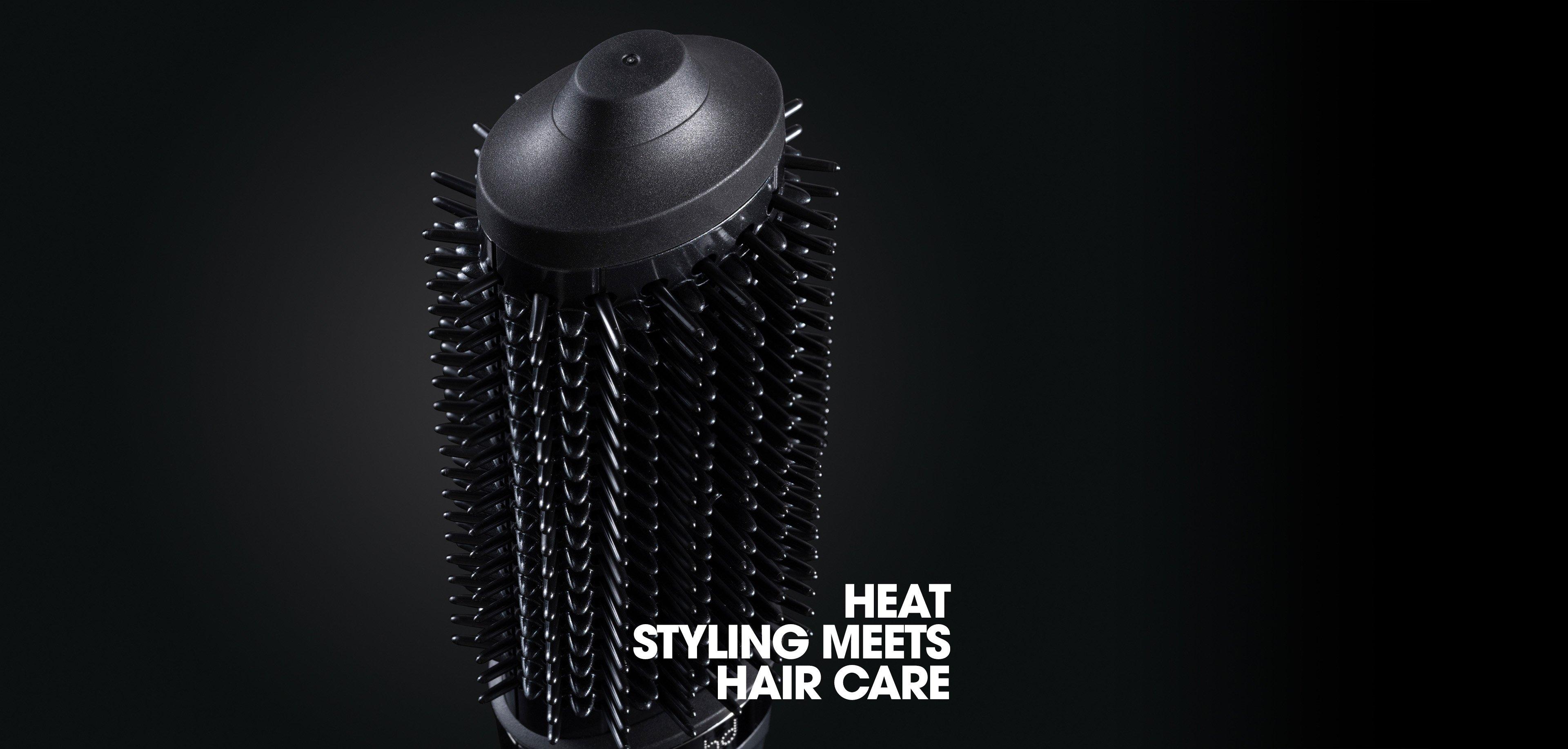 GHD DUET BLOWDRY HAIR DRYER BRUSH IN BLACK