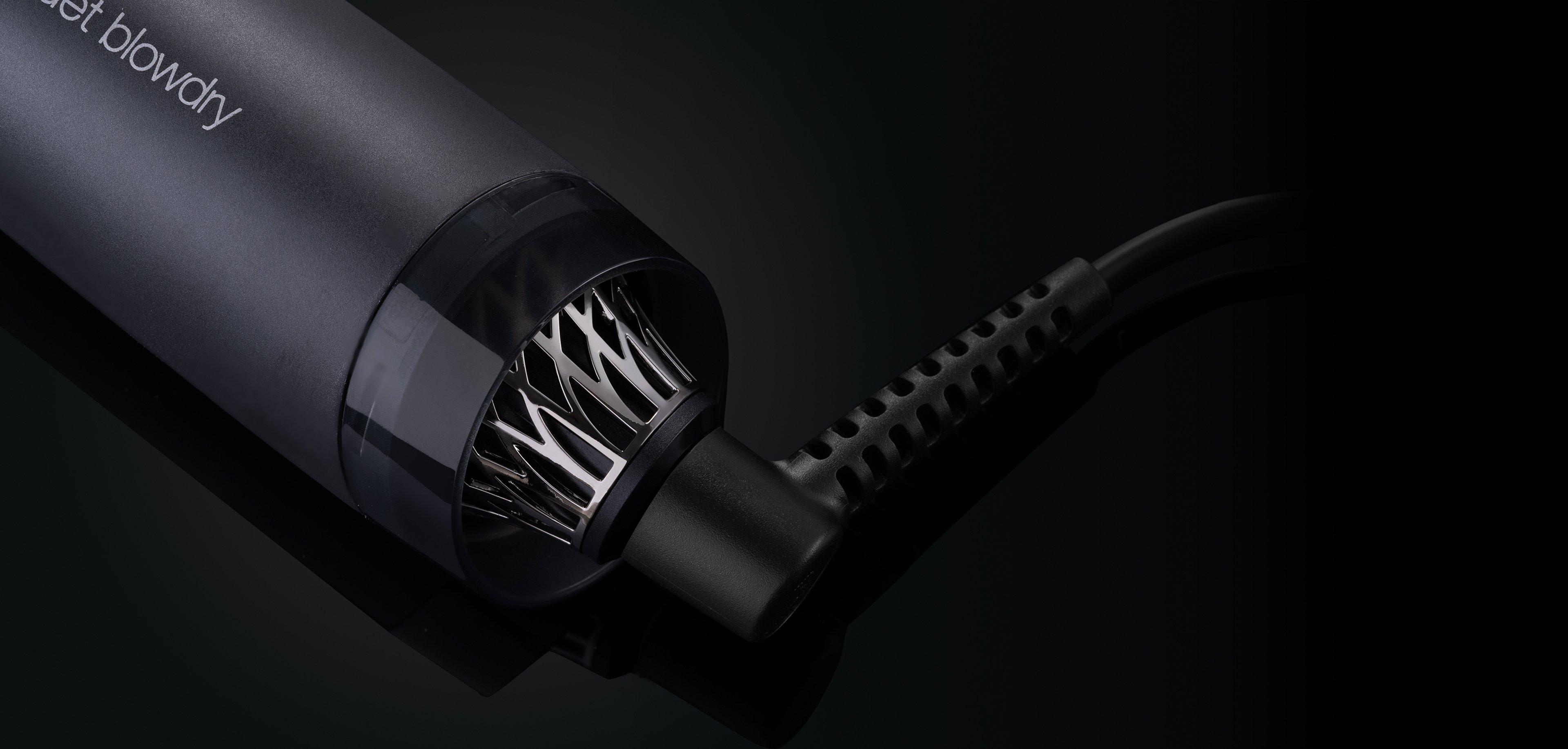 NEW GHD DUET BLOWDRY HAIR DRYER BRUSH IN BLACK