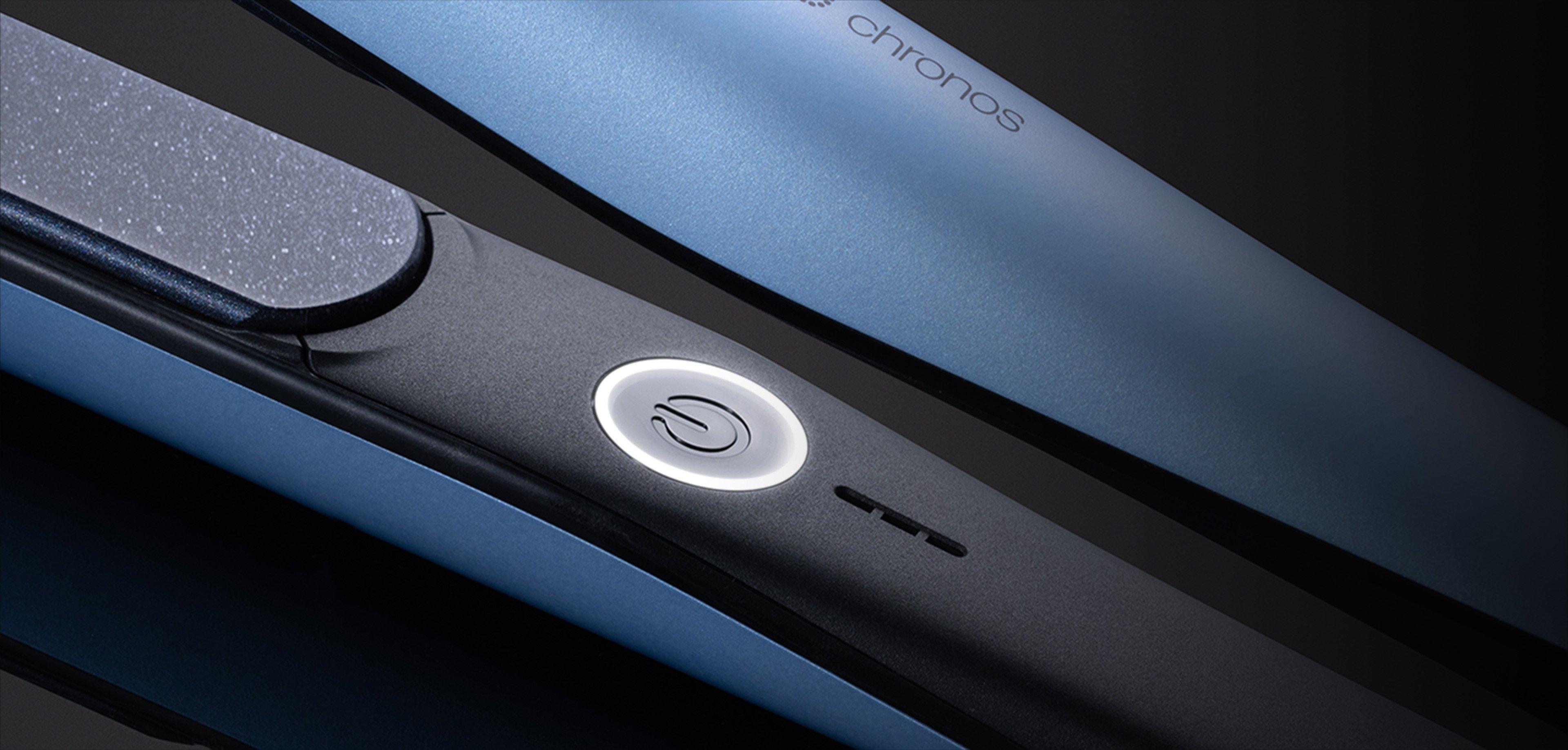 NEW GHD CHRONOS HAIR STRAIGHTENER IN ICY BLUE