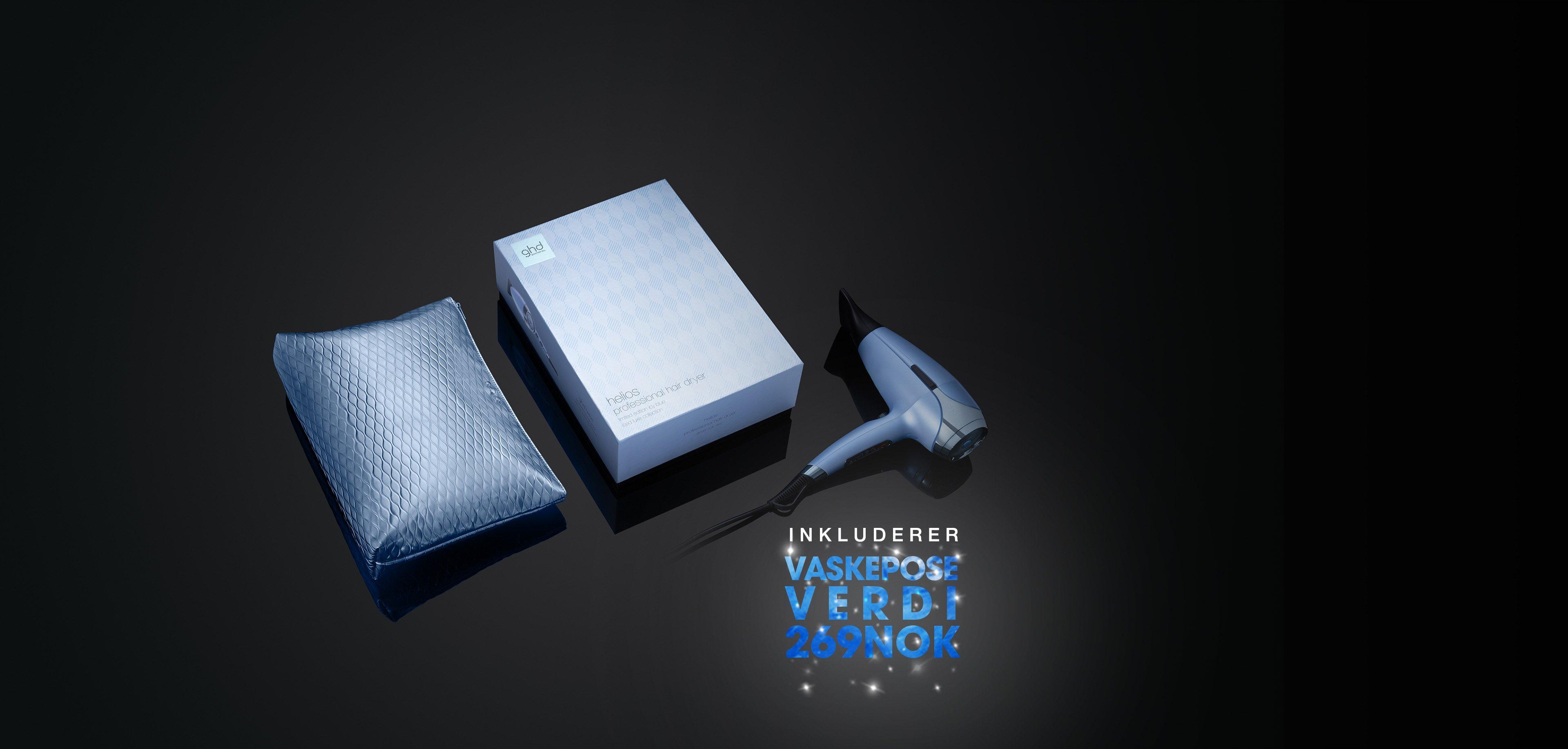GHD HELIOS HÅRFØNER I ICY BLUE