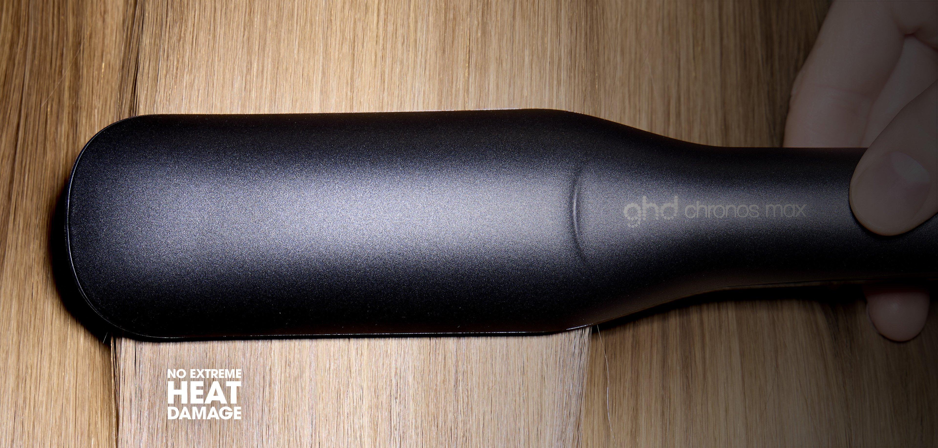 ghd Chronos Max Best Wide Plate Hair Straightener (43mm plate) Black