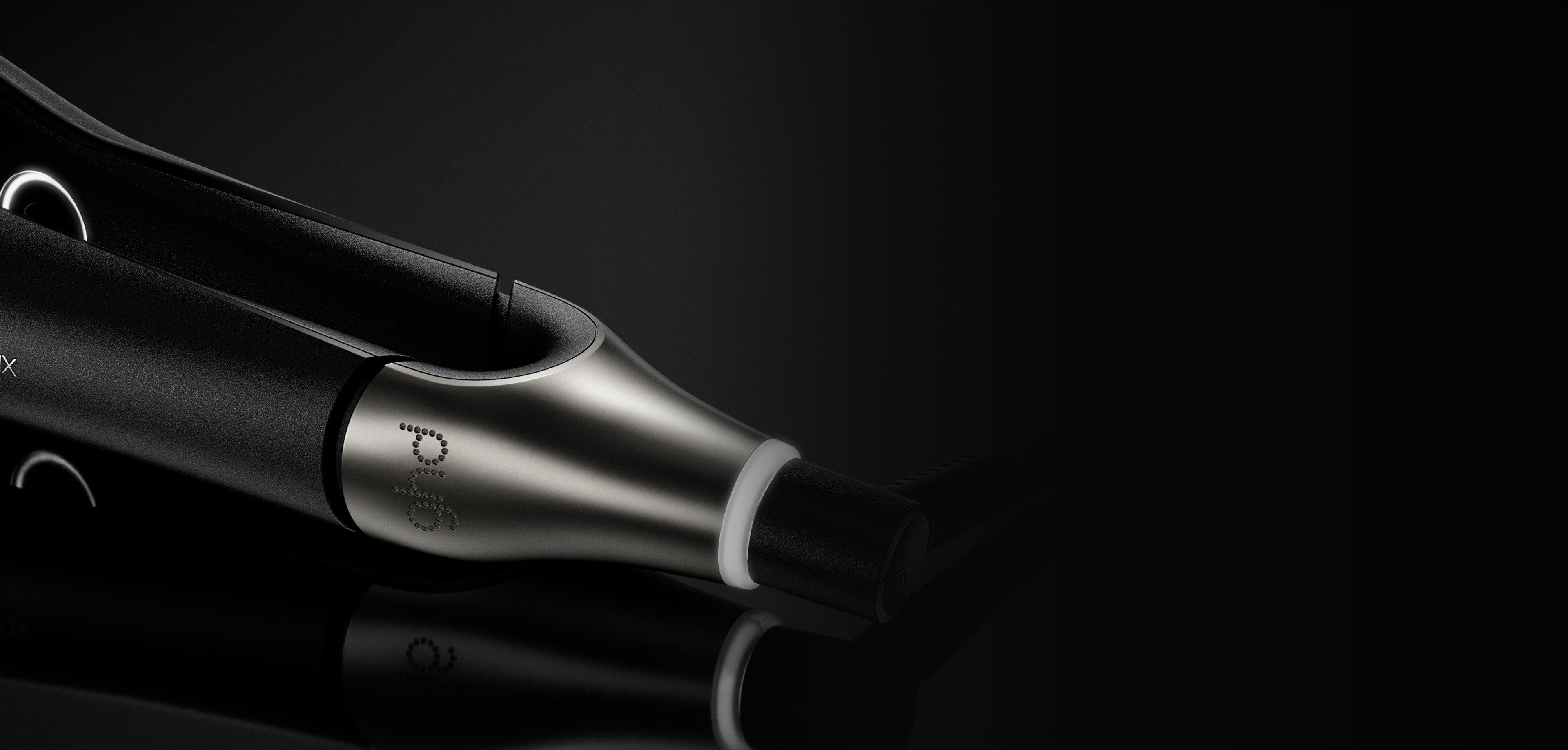 NEW GHD CHRONOS MAX BEST WIDE PLATE HAIR STRAIGHTENER (43MM PLATE) BLACK