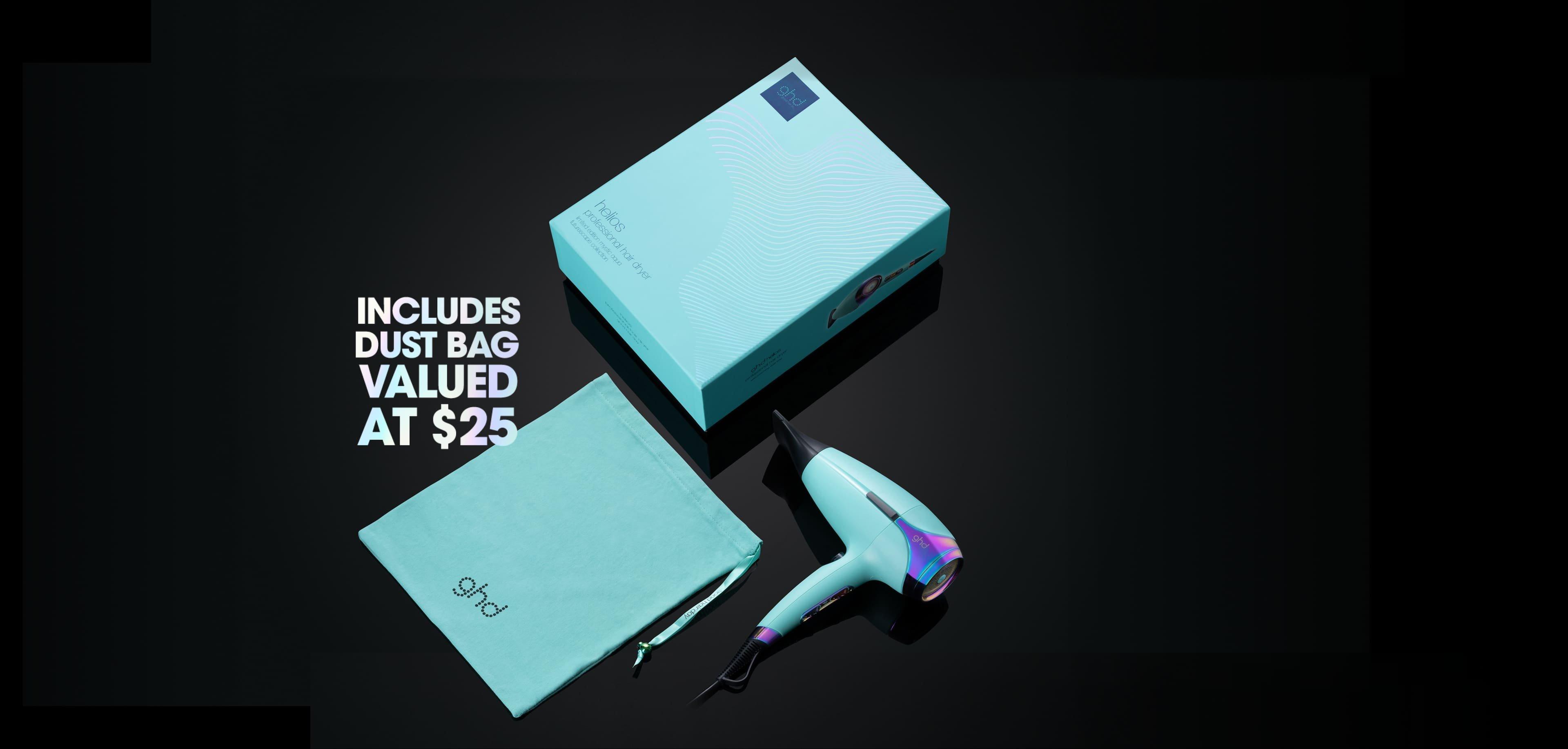 GHD HELIOS® PROFESSIONAL HAIR DRYER IN MYSTIC AQUA