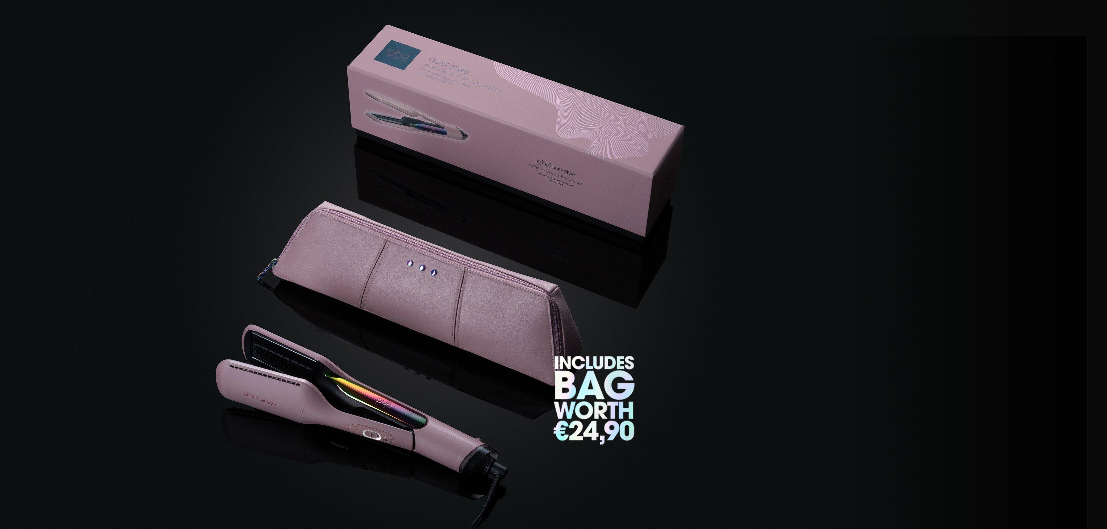 ΝΕΟ STYLER ΘΕΡΜΟΥ ΑΕΡΑ GHD DUET STYLE ΣΕ ΓΚΡΙ-ΡΟΖ