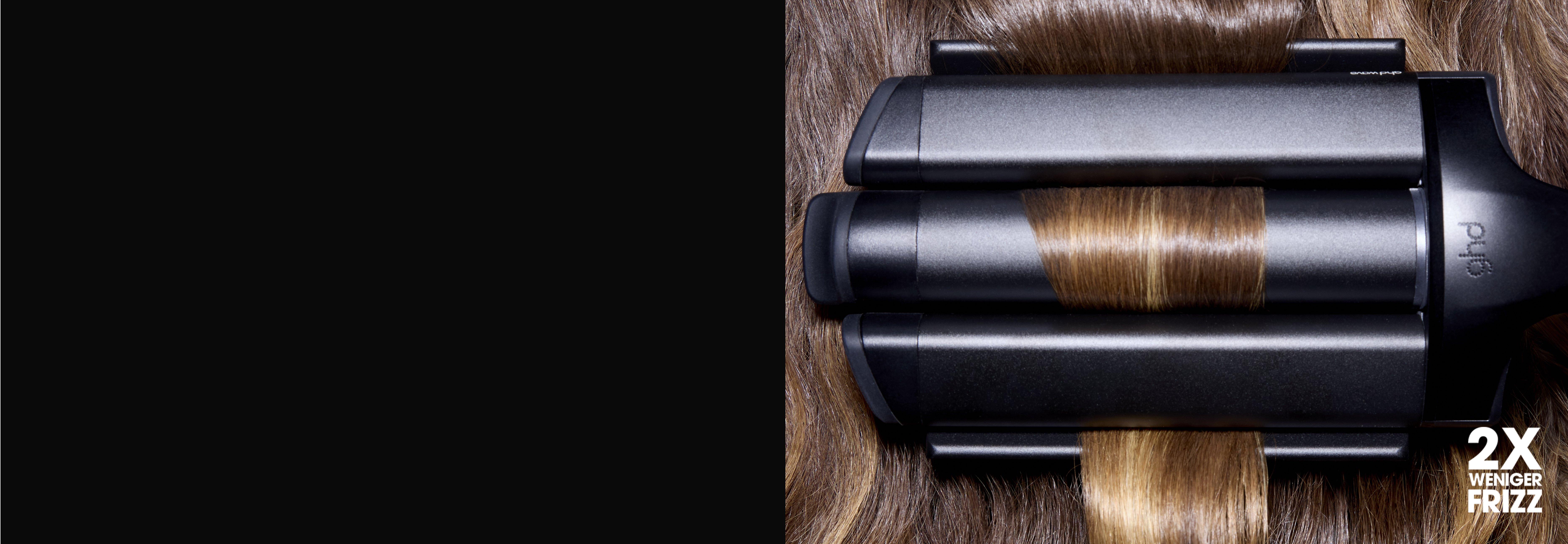 2x weniger Frizz mit ghd wave Welleneisen