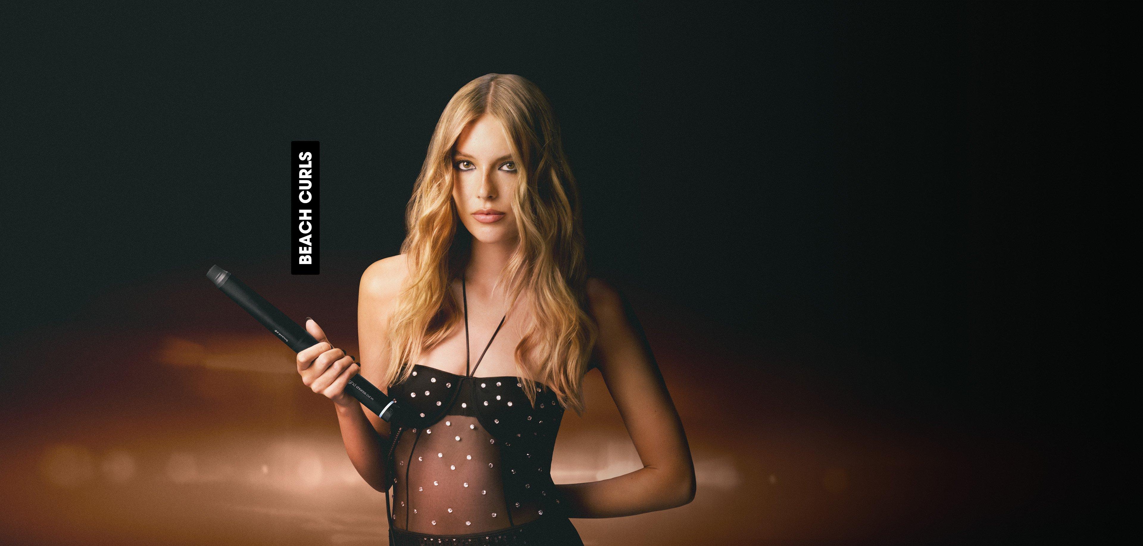 UUSI GHD CHRONOS CURVE CONICAL WAND (28-23MM KIHARRINOSA) RANTAKIHAROILLE
