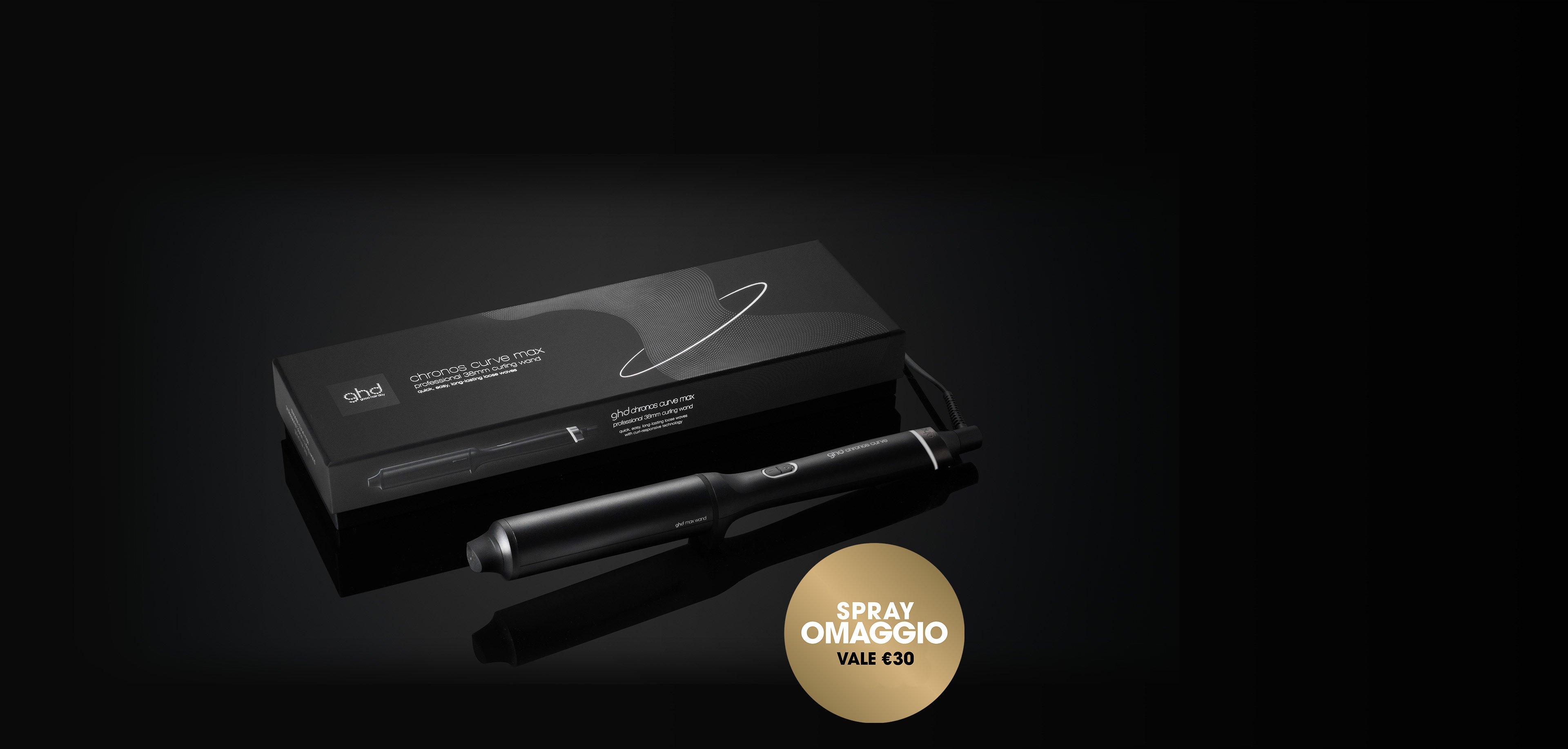 NUOVO GHD CHRONOS CURVE MAX WAND (38MM) FERRO PER ONDE MORBIDE E NATURALI