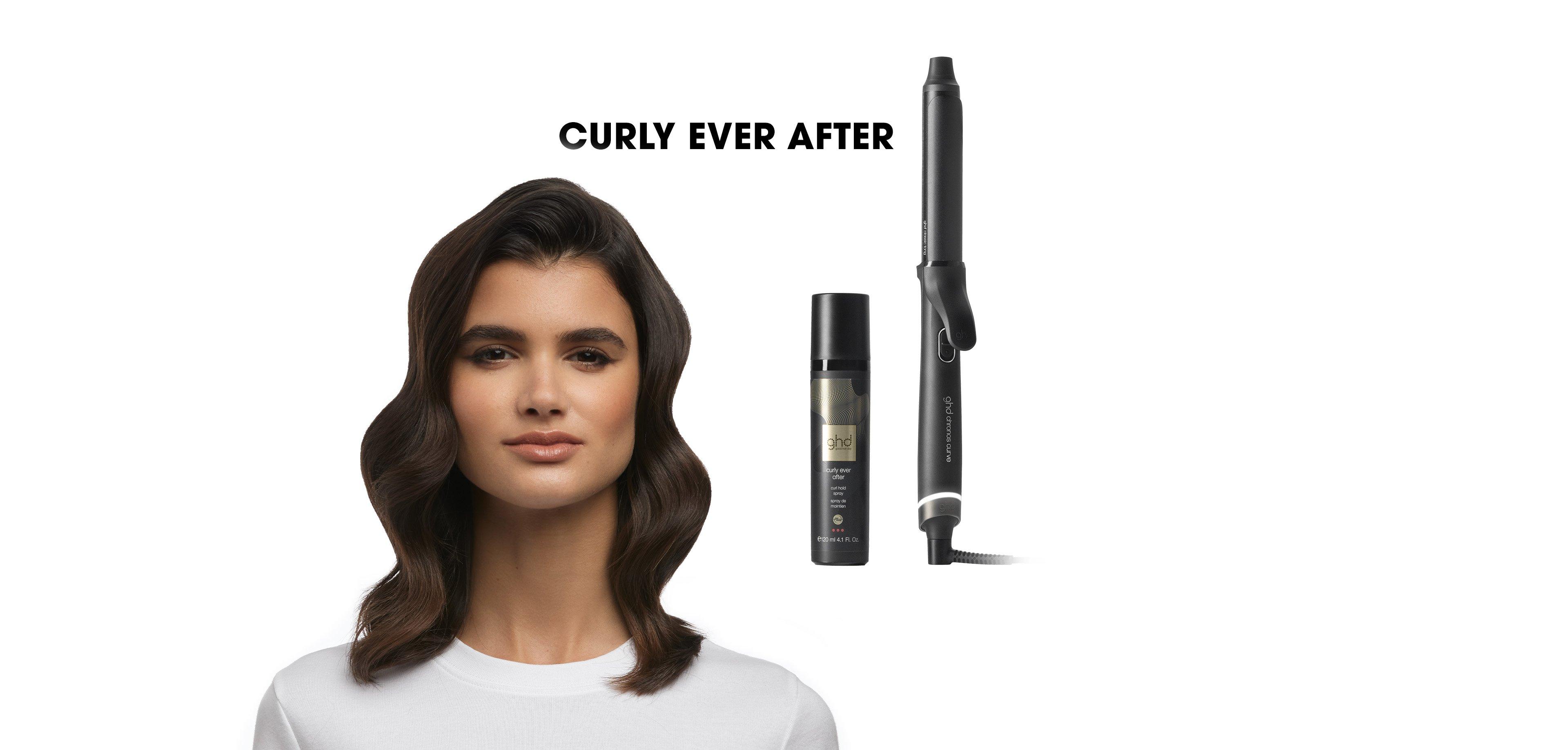 NEW GHD CHRONOS CURVE CLASSIC CURLING IRON (1" BARREL) FOR DEFINED WAVES