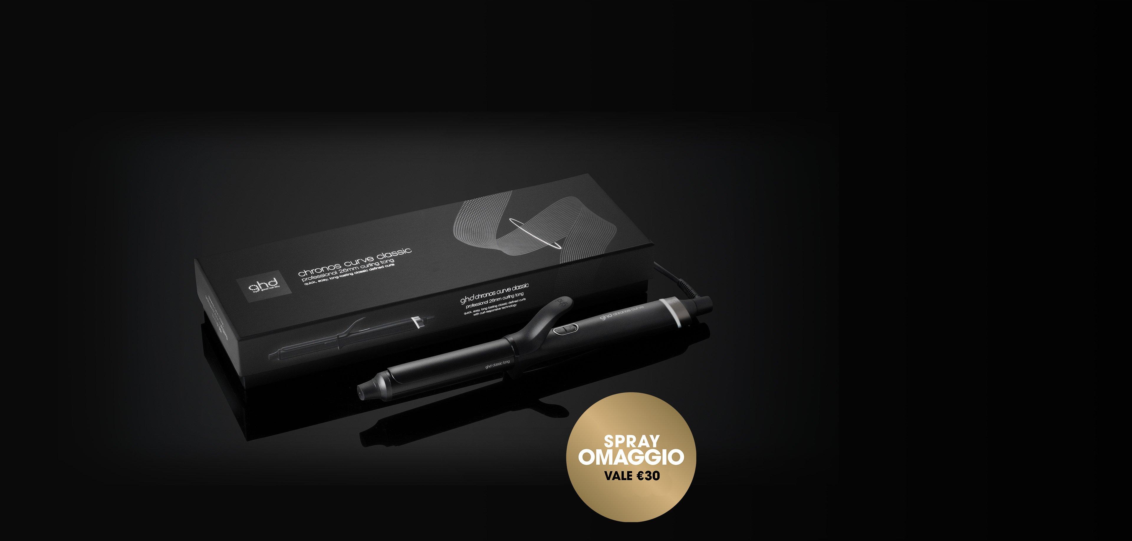 NUOVO GHD CHRONOS CURVE CLASSIC TONG (26MM) FERRO PER ONDE E RICCI DEFINITI