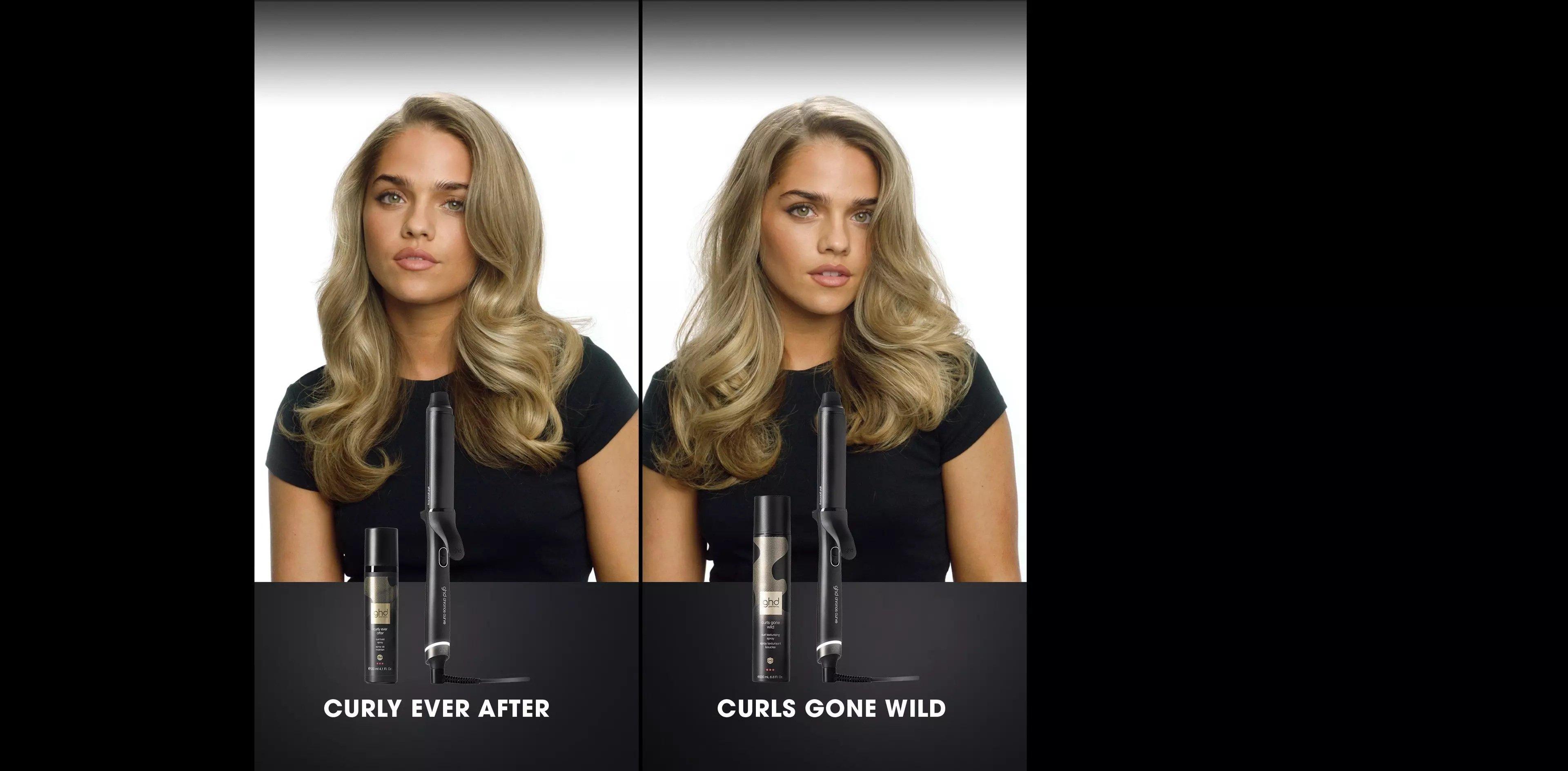 GHD CHRONOS CURVE GRAND CURLING IRON (1.25" BARREL) FOR BIG VOLUMINOUS CURLS
