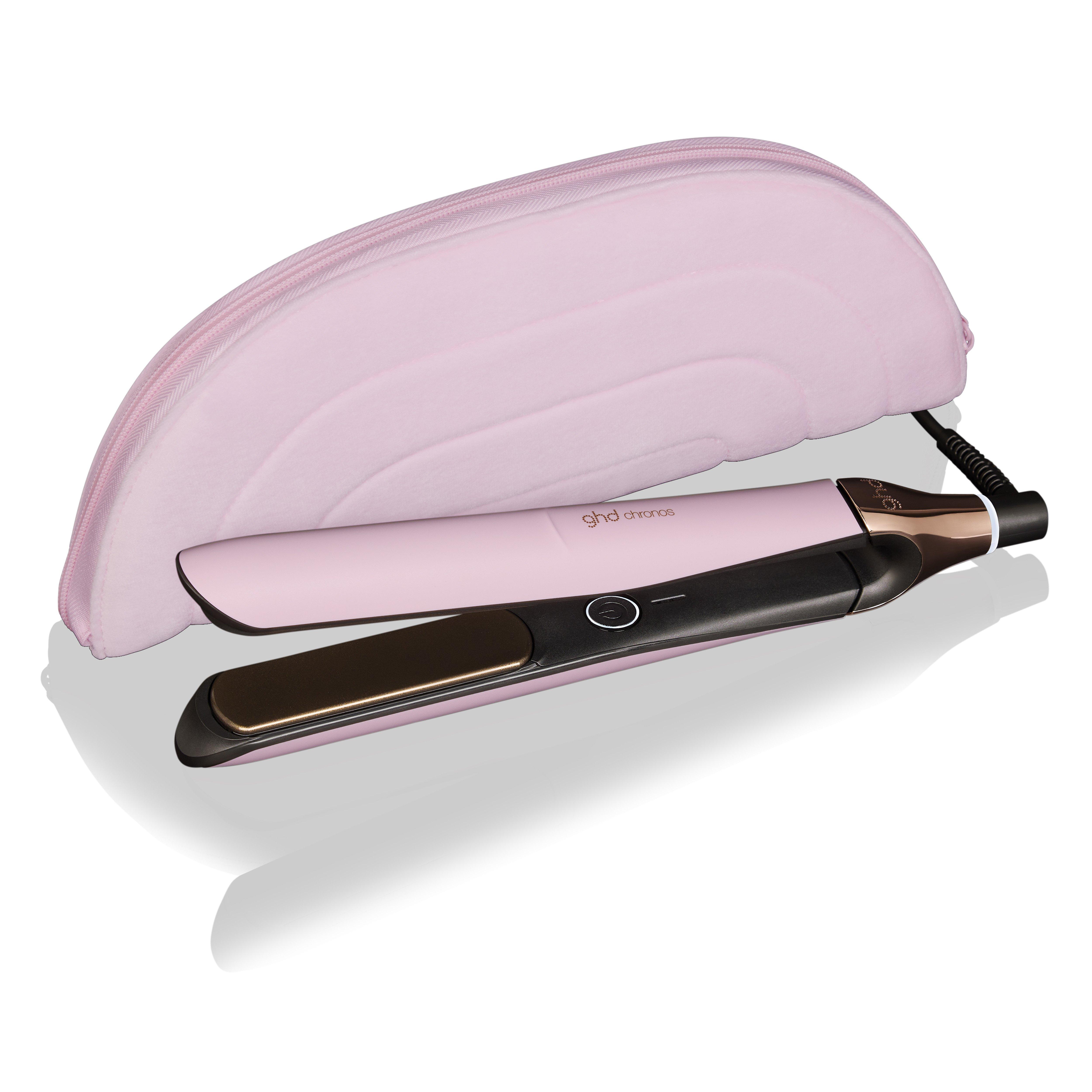 NUOVA GHD CHRONOS STYLER - PIASTRA PER CAPELLI ROSA SORBETTO (LAMELLE 26MM)
